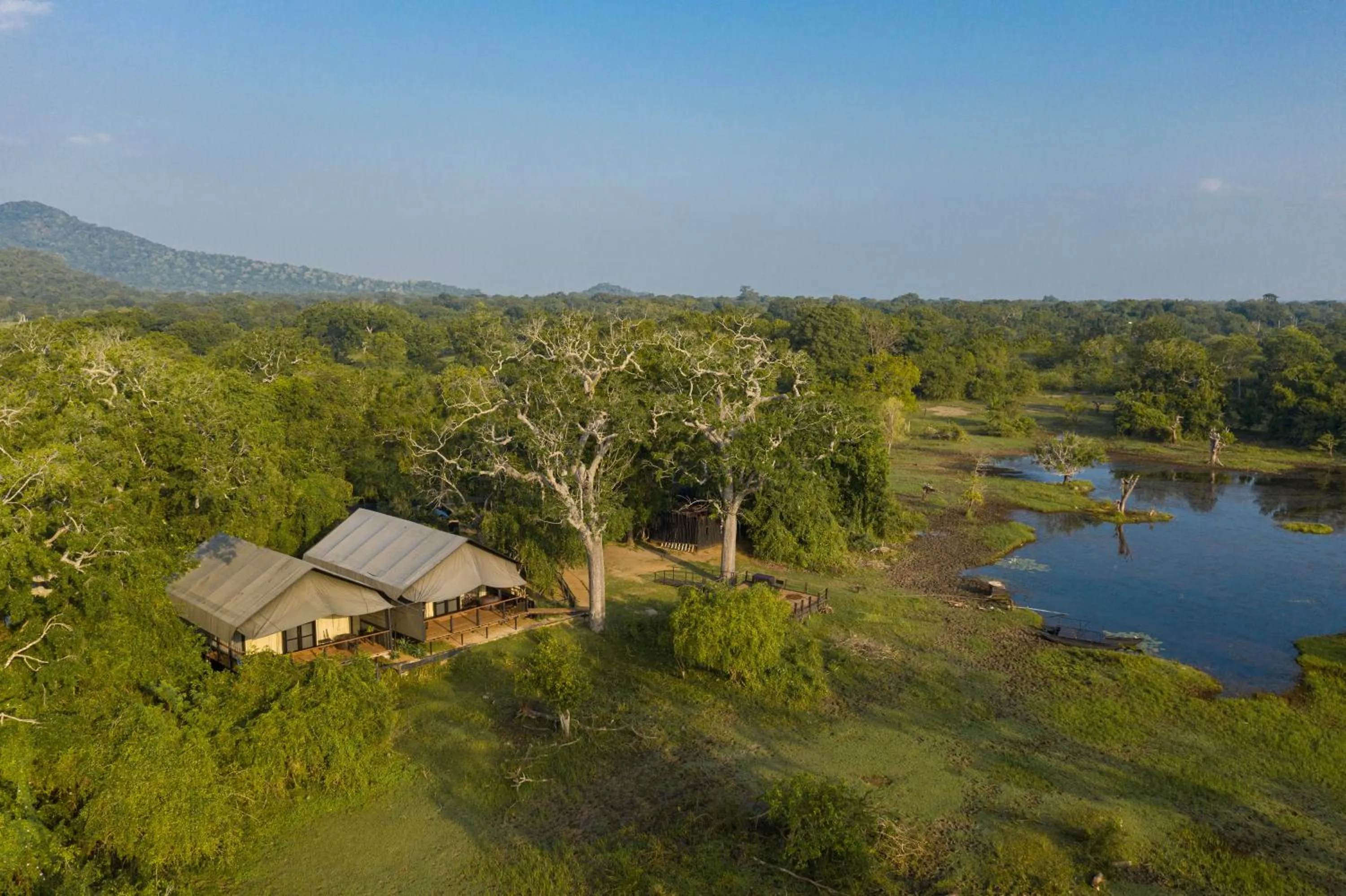 Natural landscape in Leopard Trails Yala