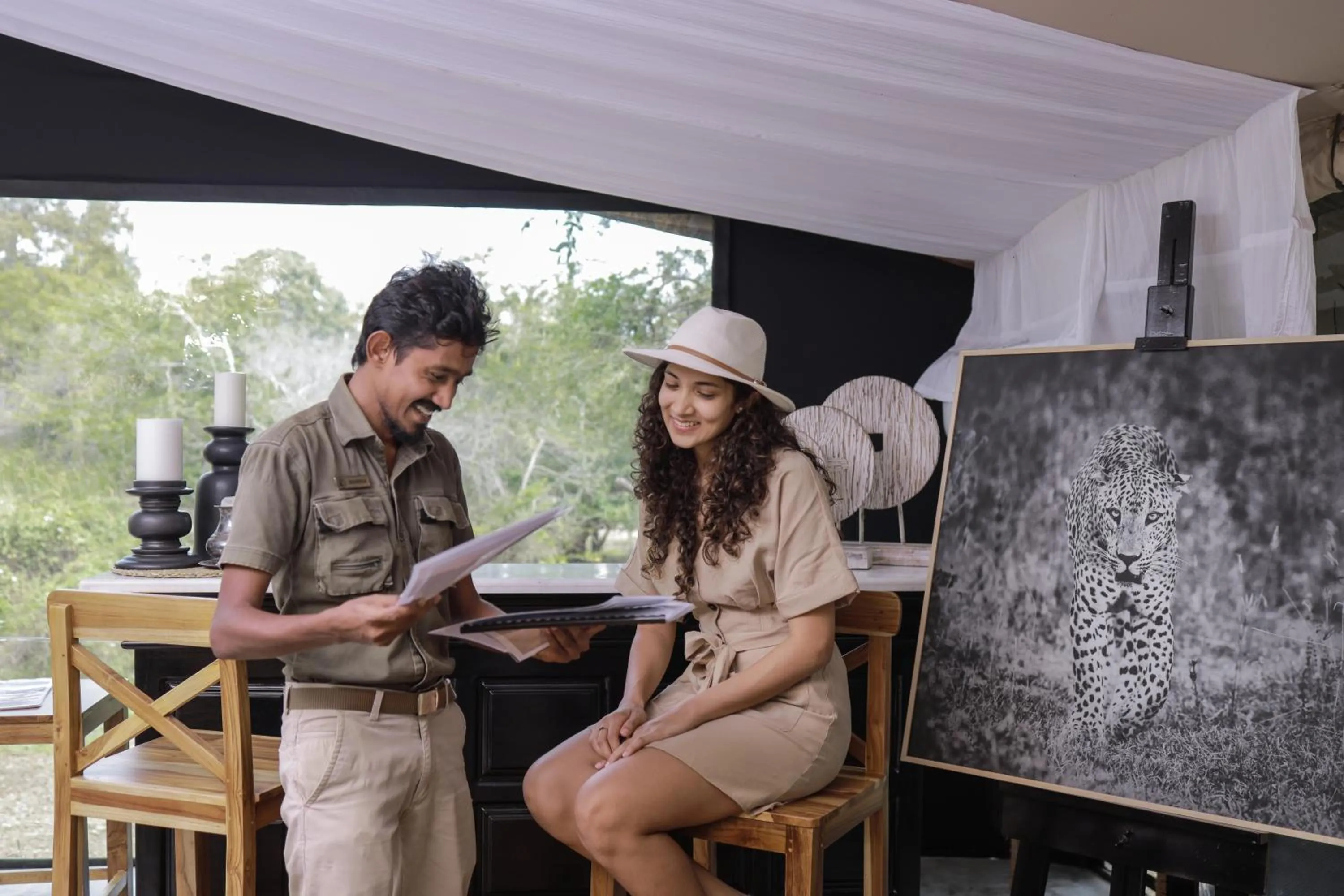 Staff in Leopard Trails Yala