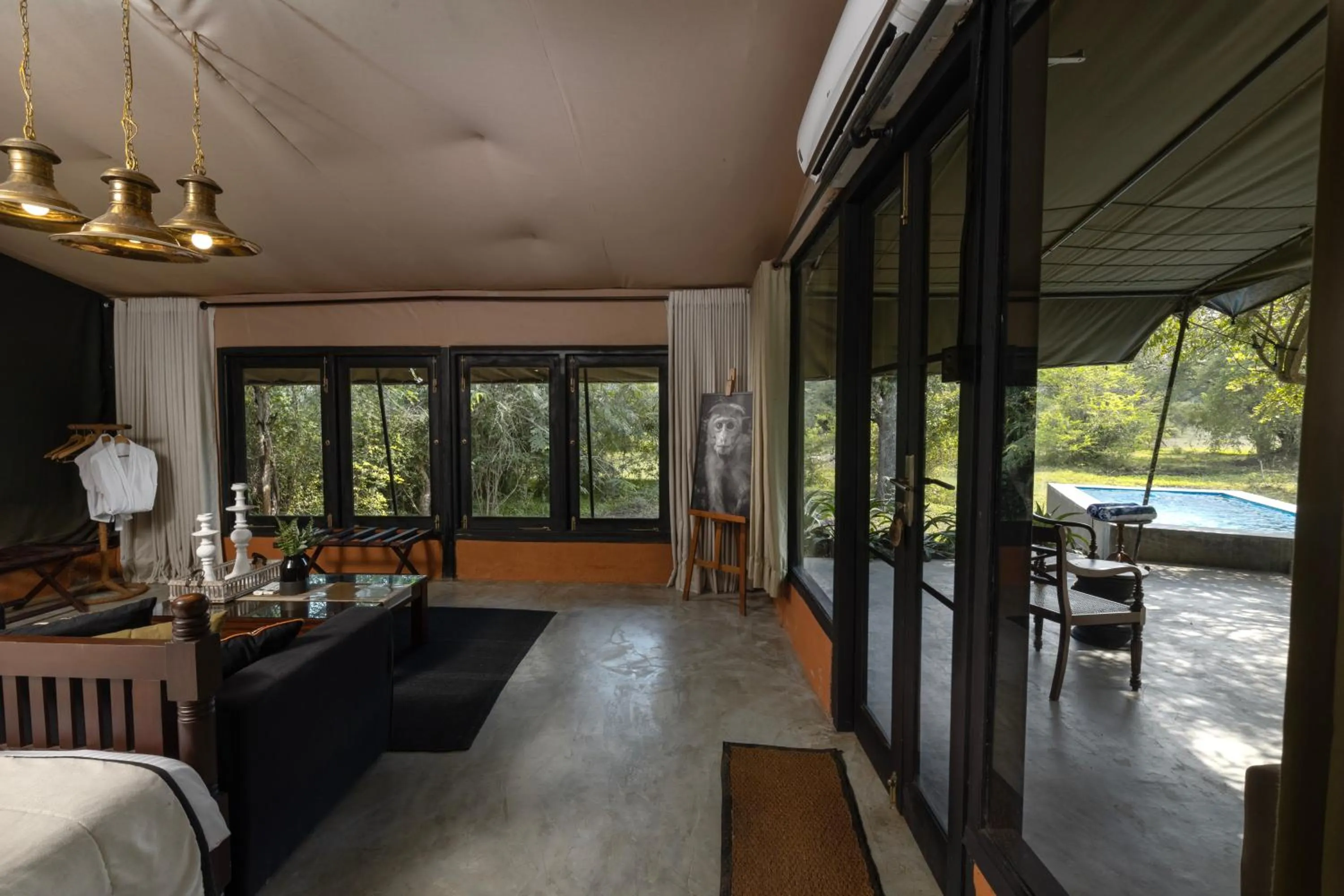 Bed in Leopard Trails Yala