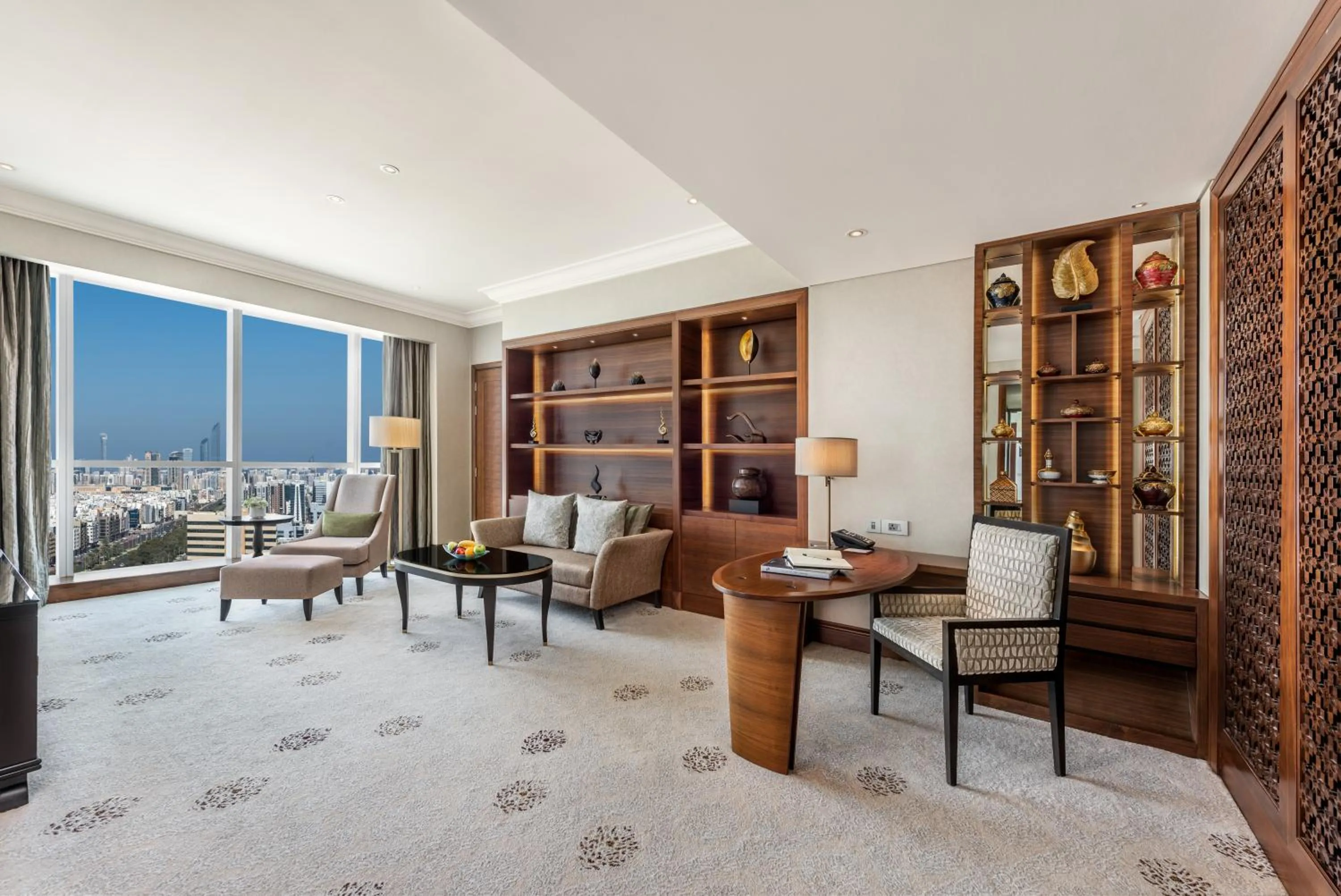 Living room in Dusit Thani Abu Dhabi