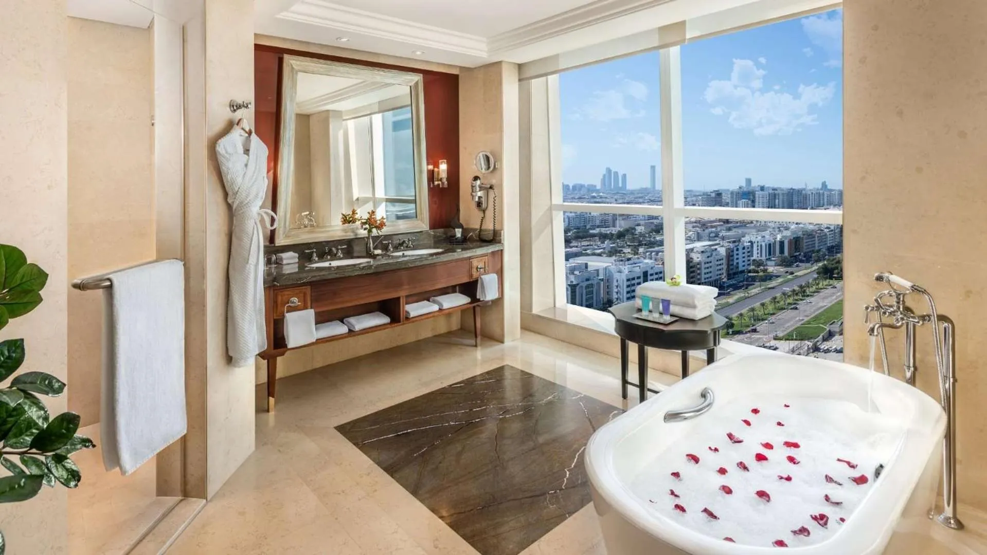 Bathroom in Dusit Thani Abu Dhabi