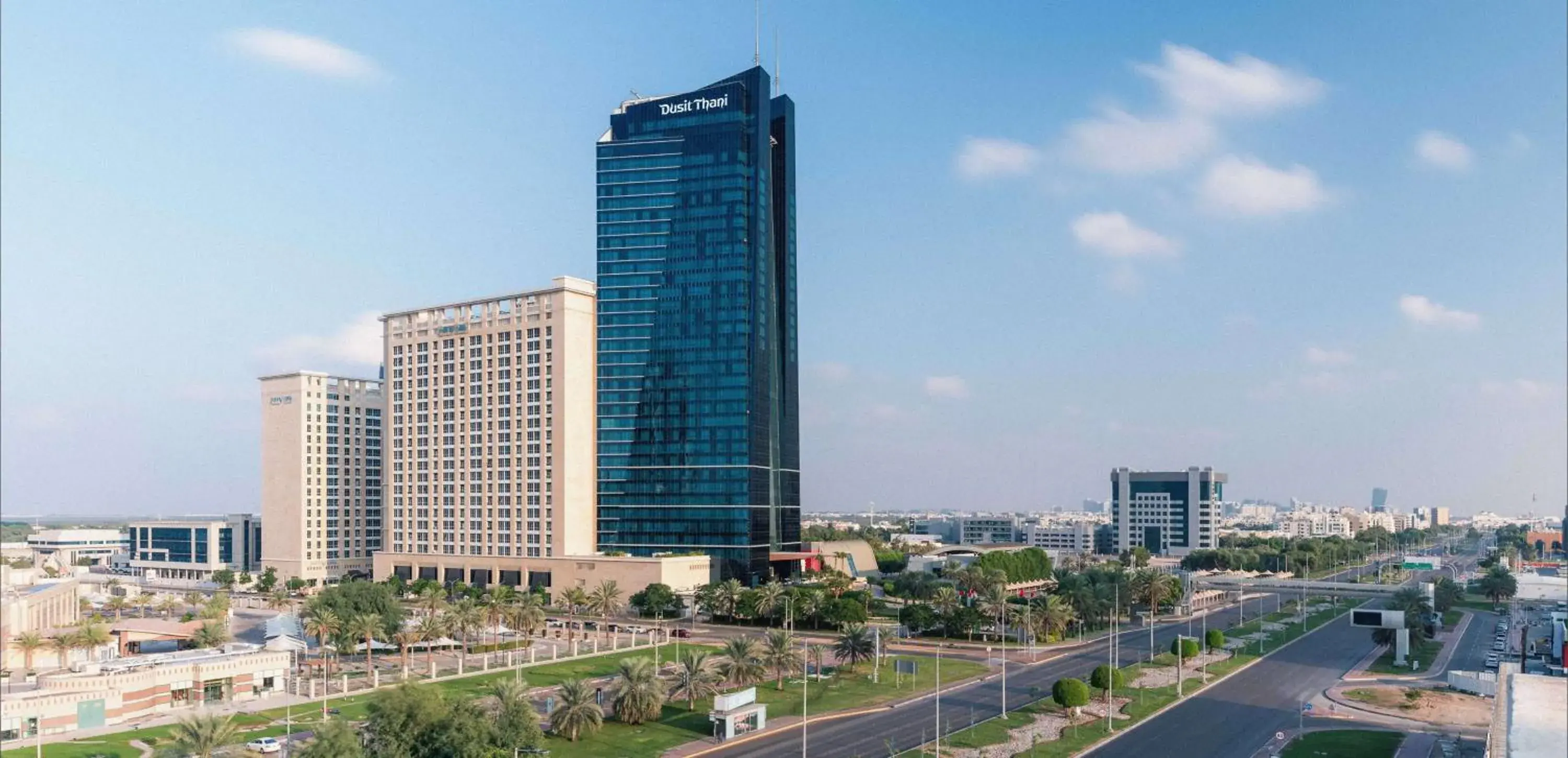 Property building in Dusit Thani Abu Dhabi Property building in Dusit Thani Abu Dhabi