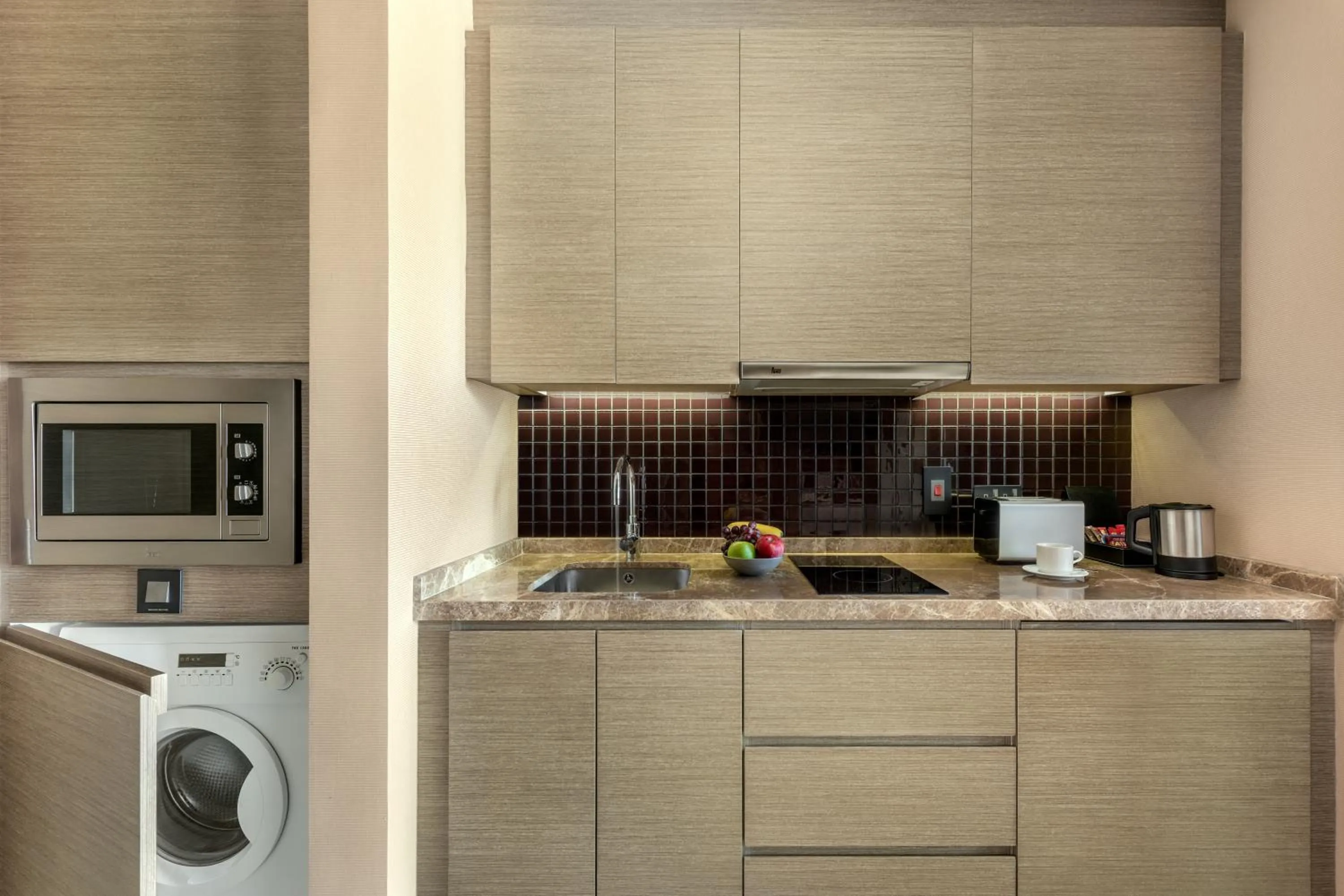 Kitchen or kitchenette in Dusit Thani Abu Dhabi