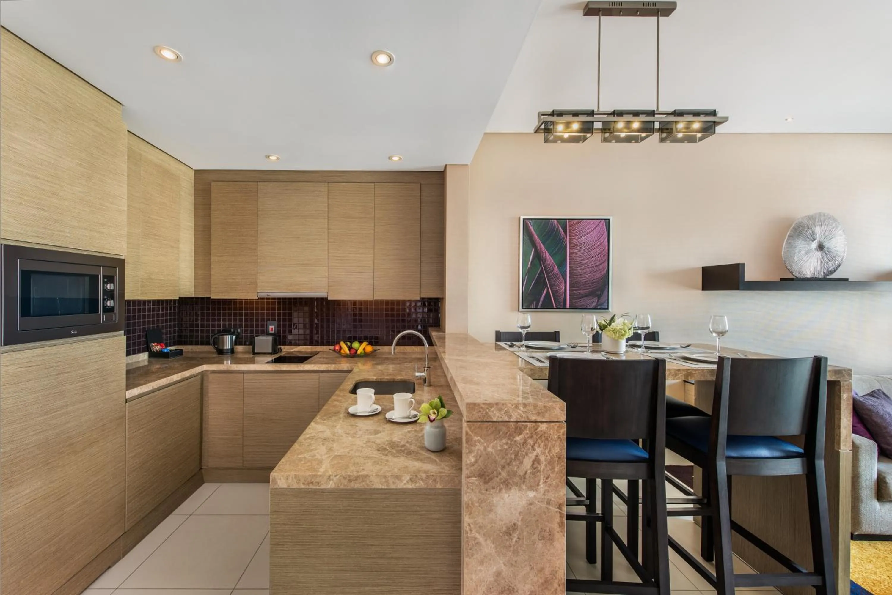 Kitchen or kitchenette in Dusit Thani Abu Dhabi