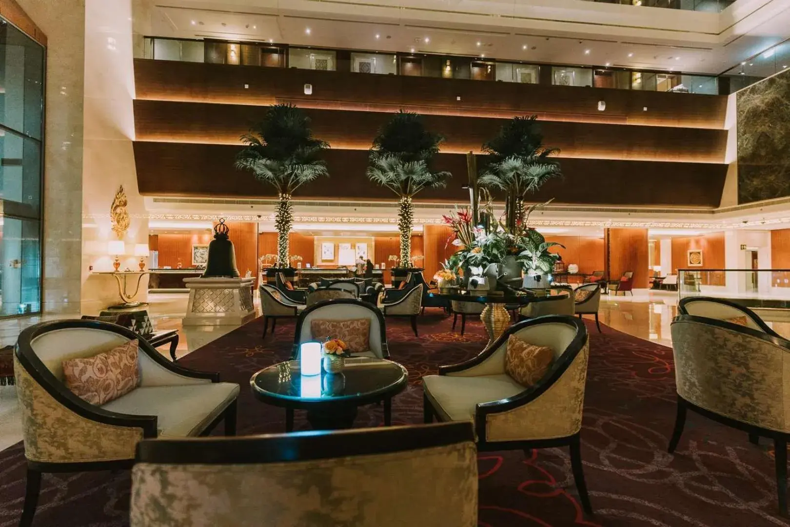 Lobby or reception in Dusit Thani Abu Dhabi Lobby or reception in Dusit Thani Abu Dhabi