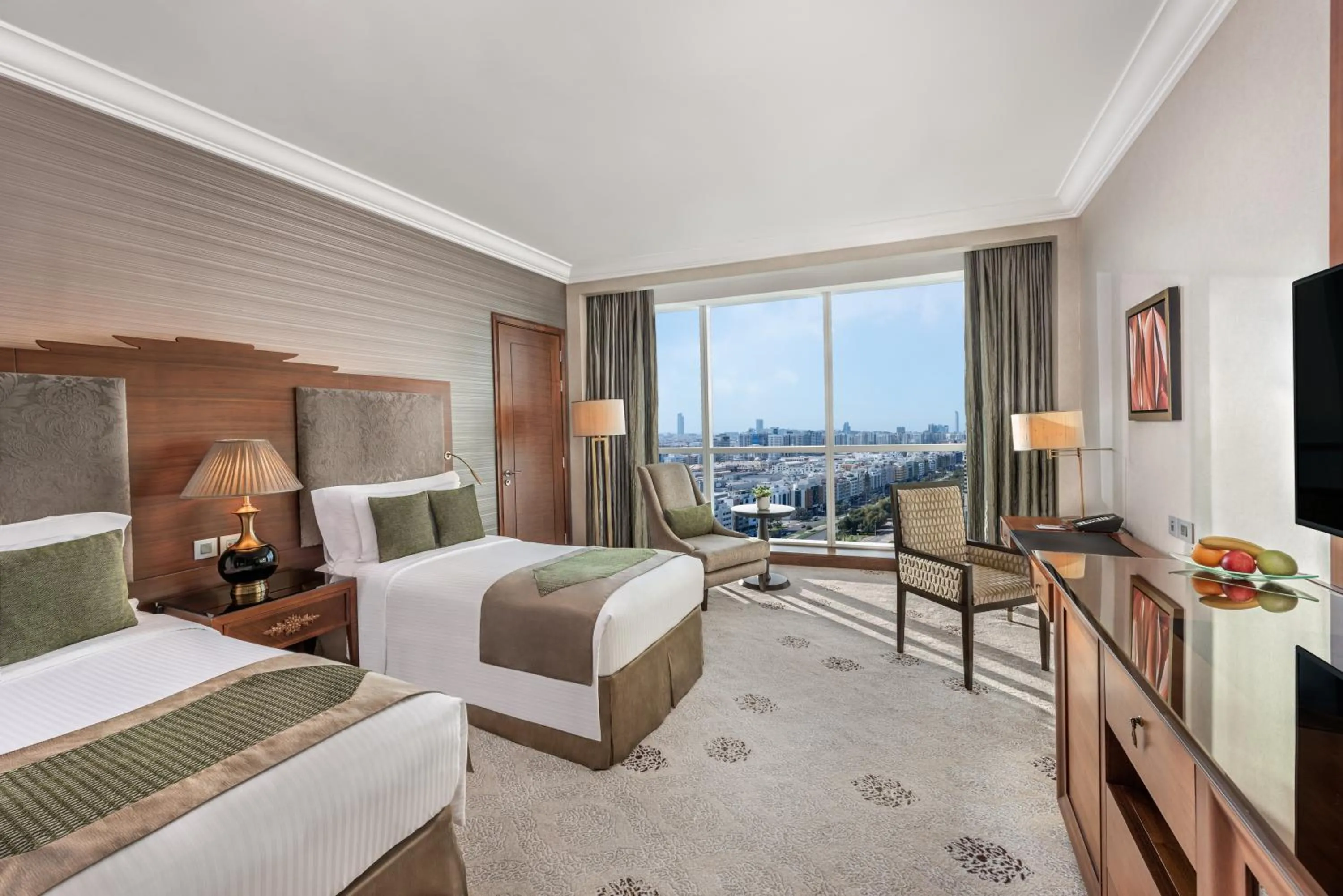 Bed in Dusit Thani Abu Dhabi