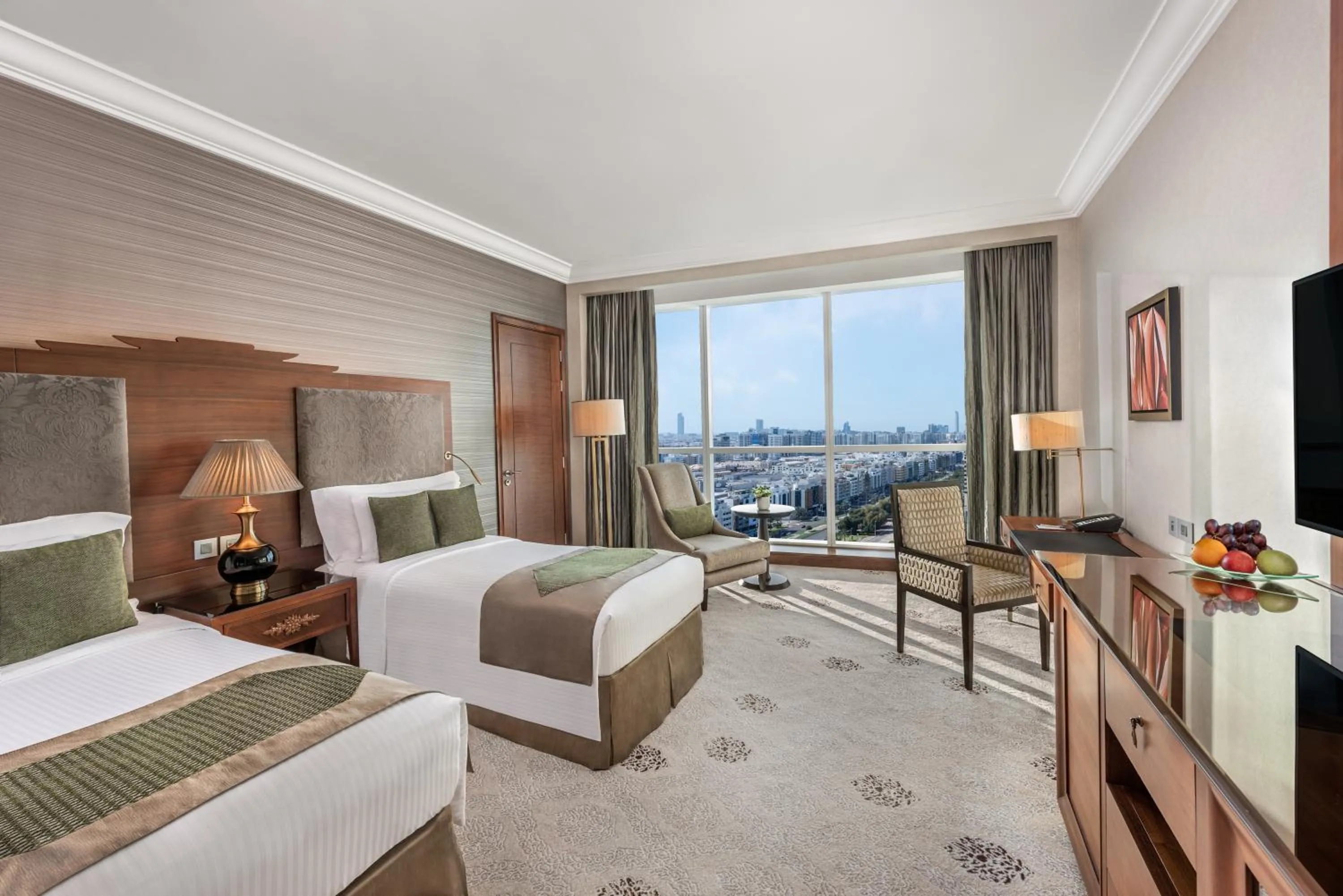 Bedroom, Bed in Dusit Thani Abu Dhabi