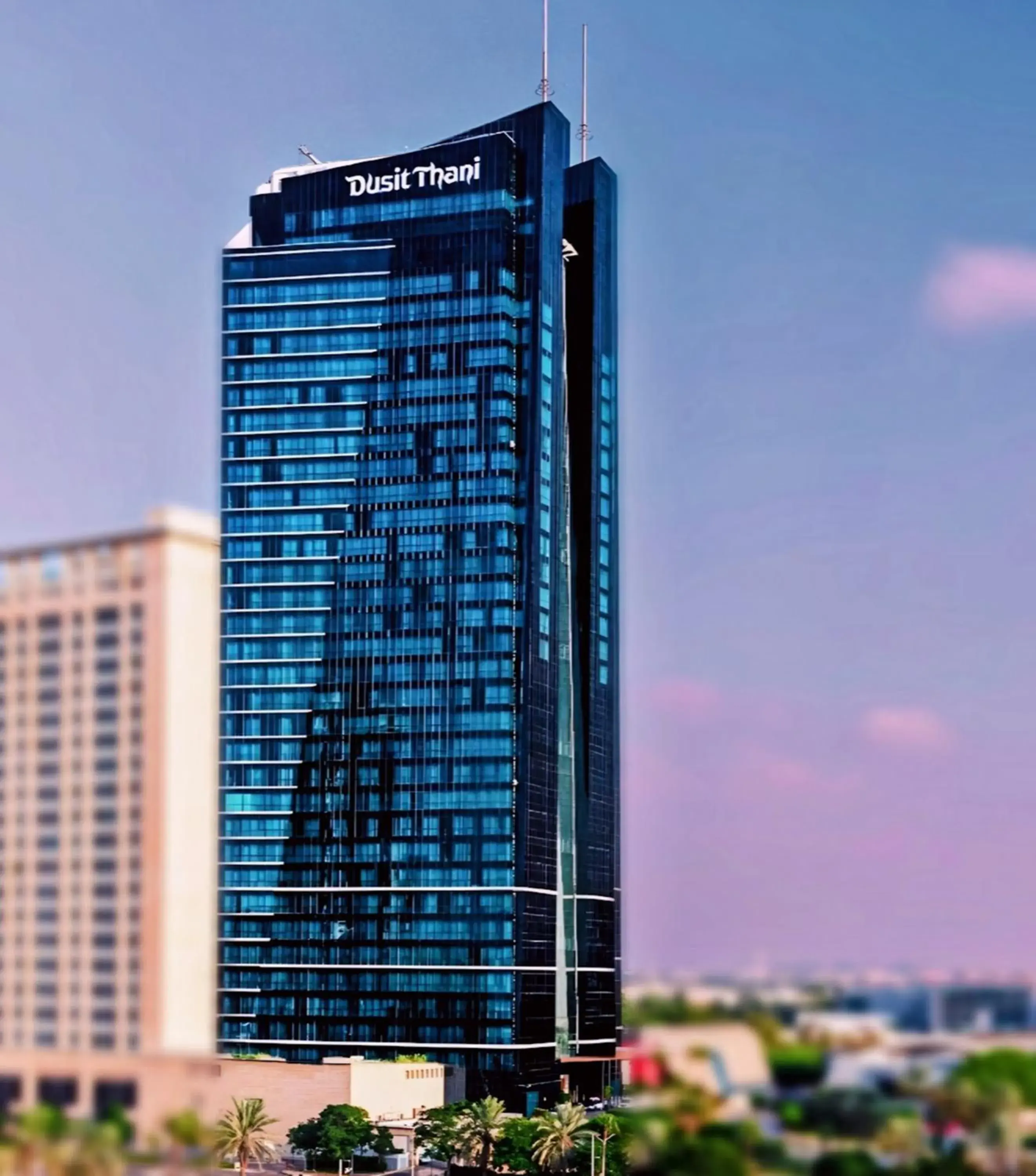 Property building in Dusit Thani Abu Dhabi Property building in Dusit Thani Abu Dhabi
