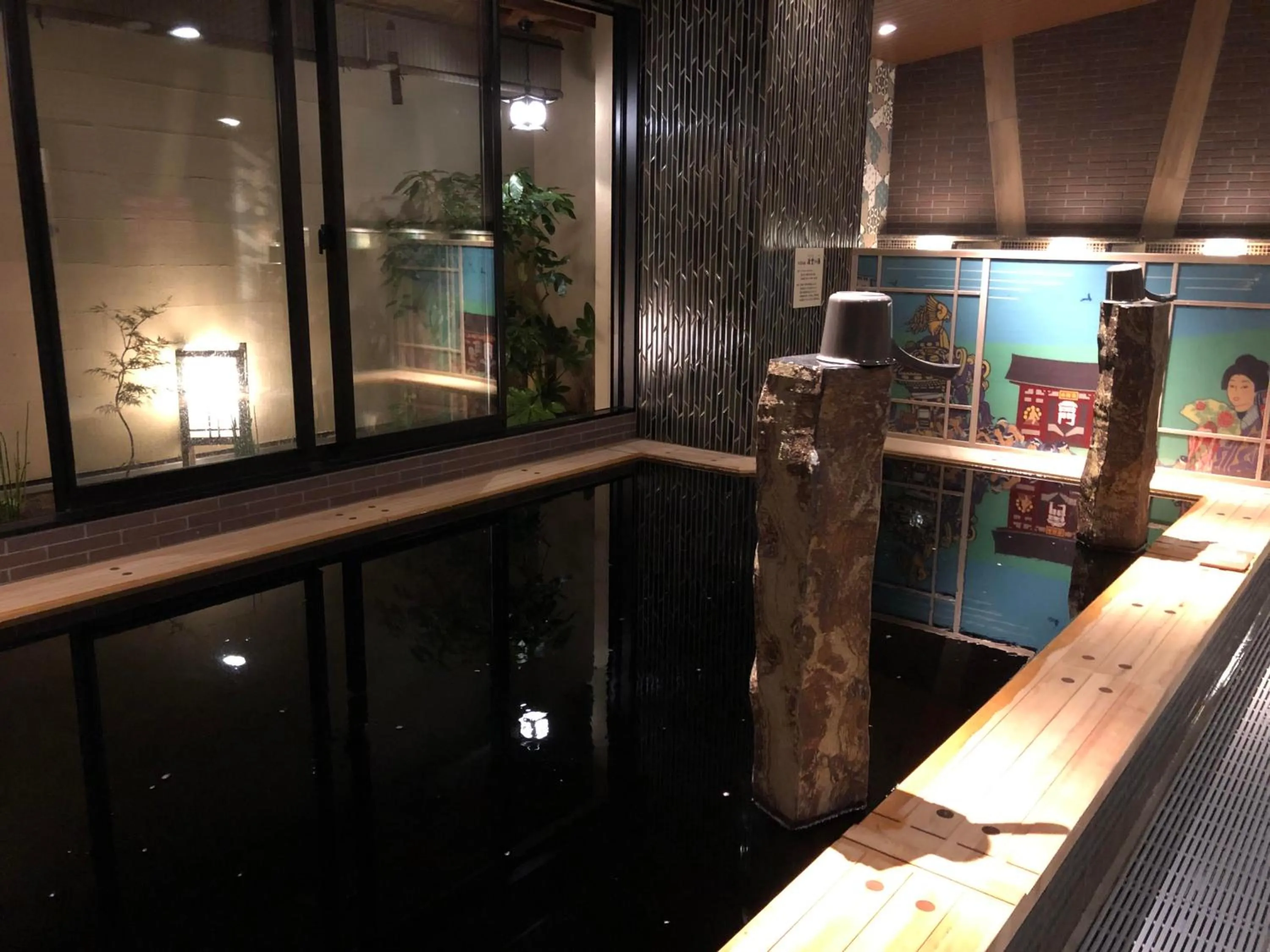 Hot Spring Bath in Onyado Nono Asakusa Natural Hot Spring