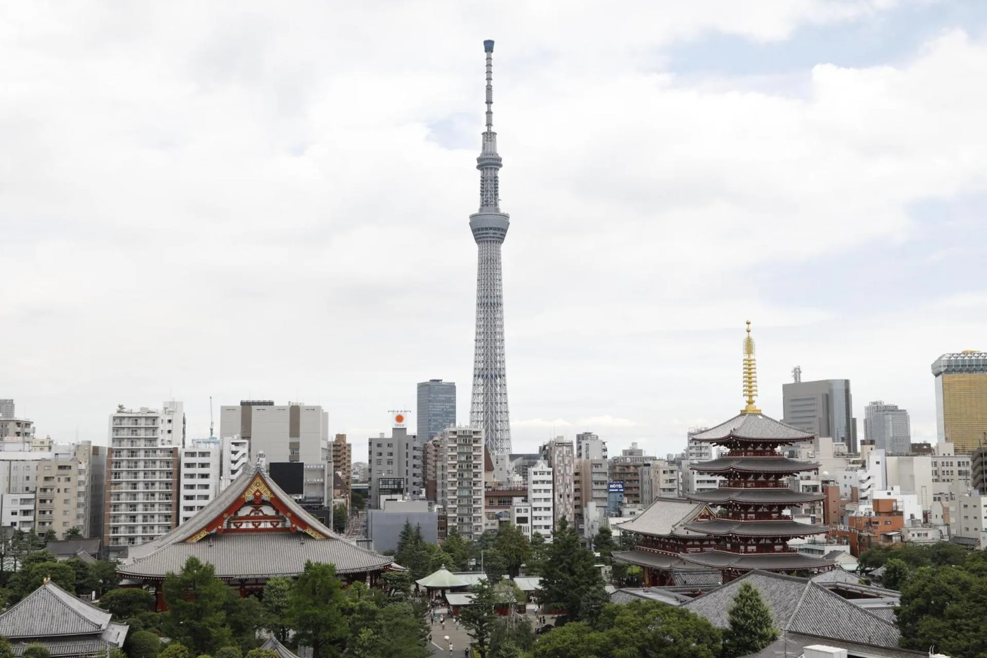 City view in Onyado Nono Asakusa Natural Hot Spring