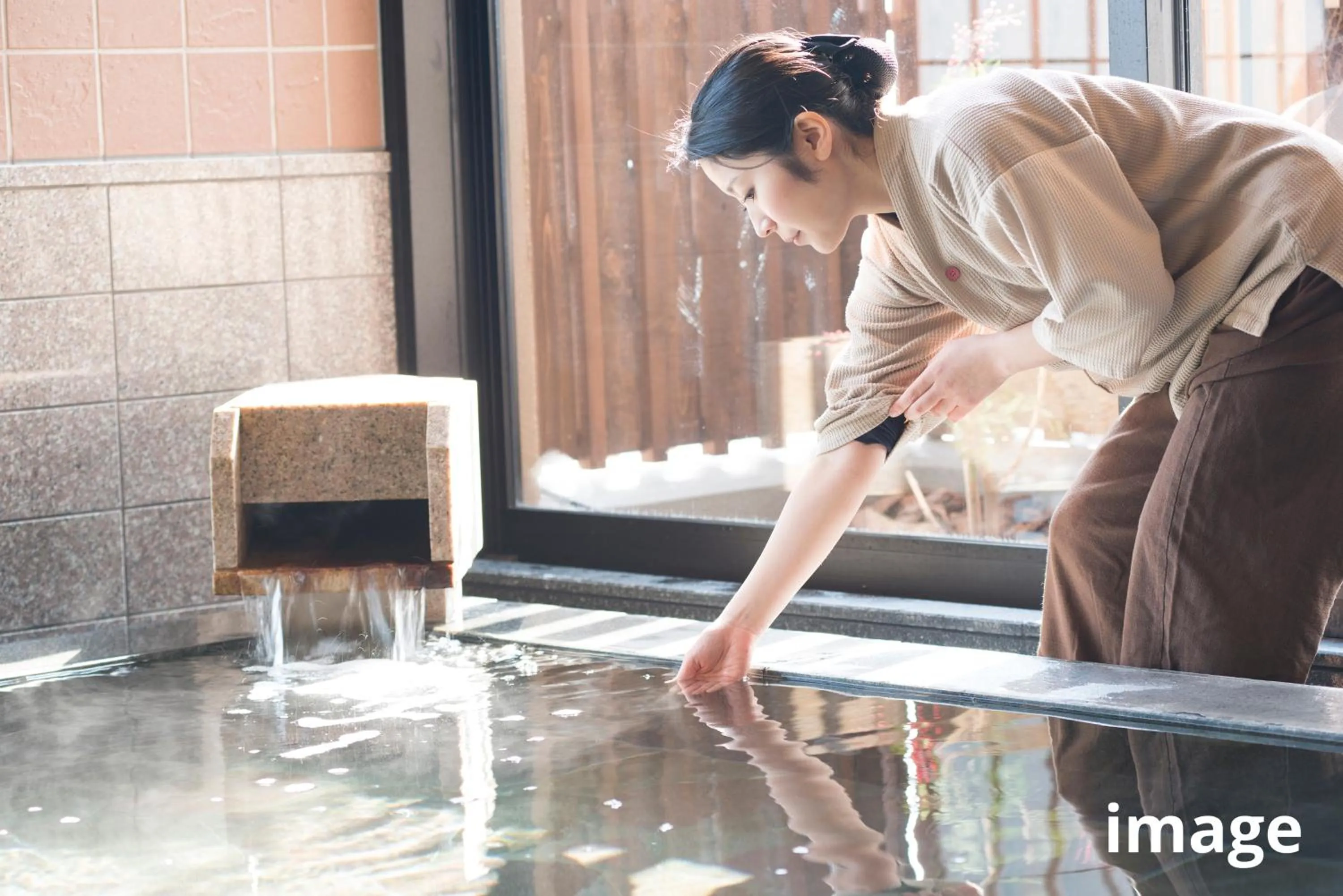 Hot Spring Bath in Onyado Nono Asakusa Natural Hot Spring