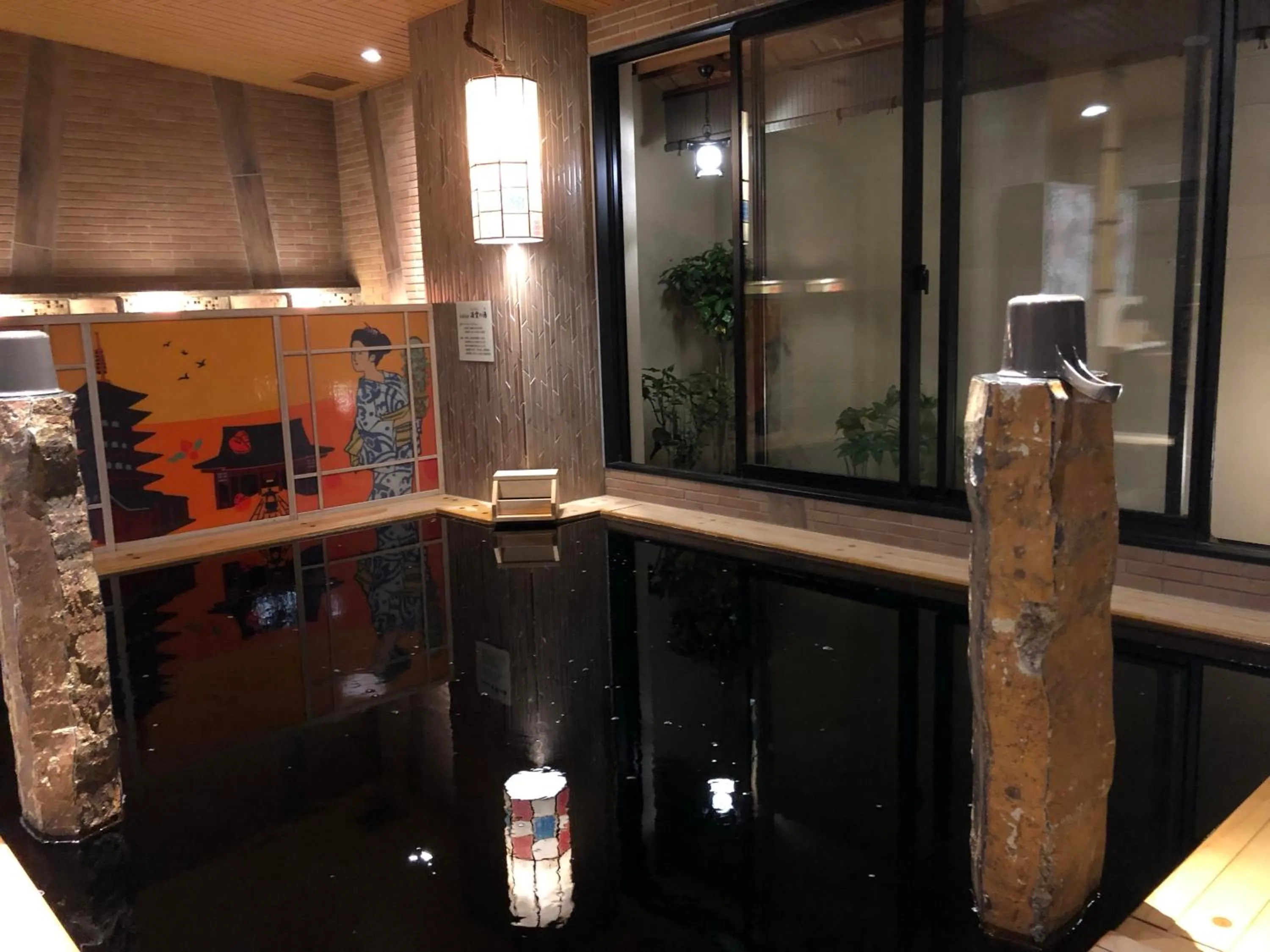 Hot Spring Bath in Onyado Nono Asakusa Natural Hot Spring