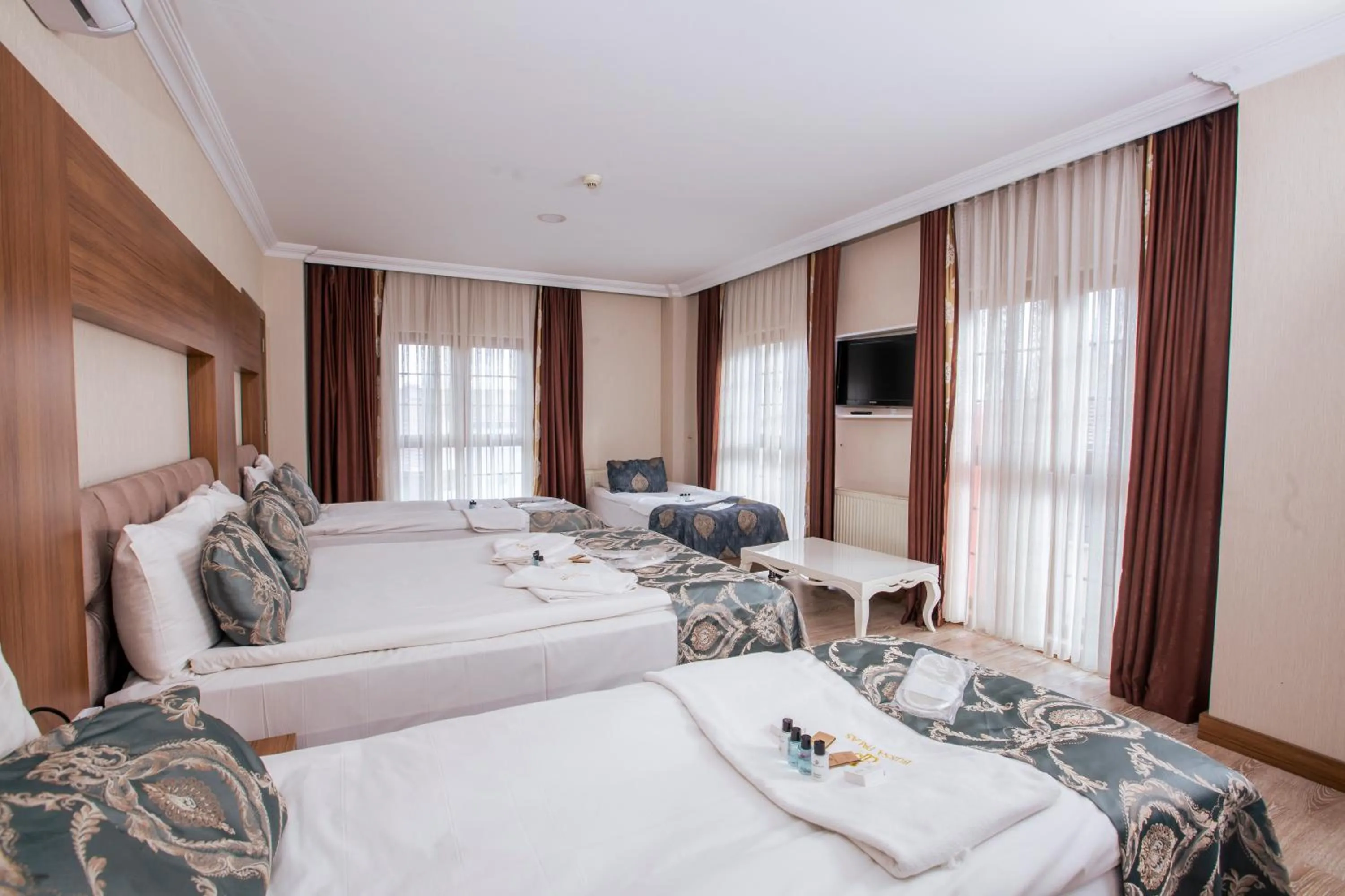 Photo of the whole room, Bed in Bursa Palas Hotel