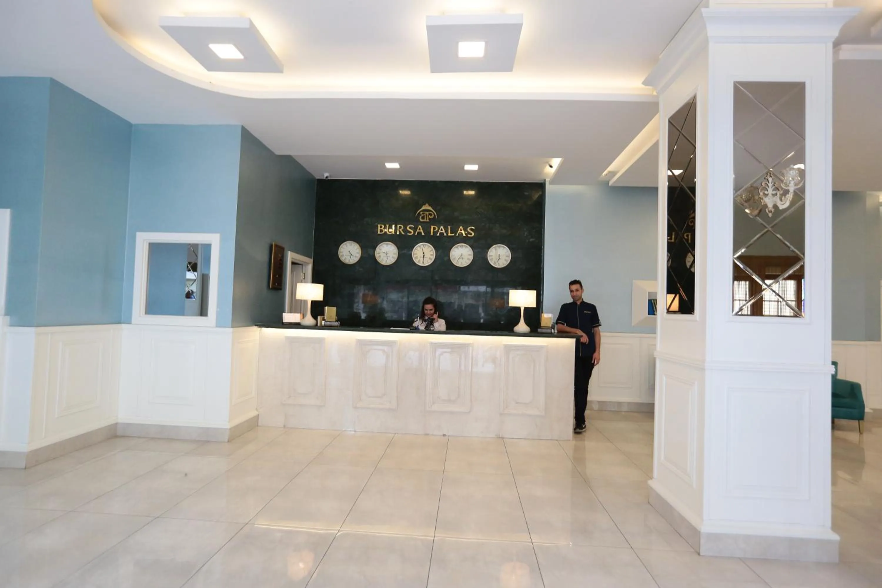 Lobby or reception in Bursa Palas Hotel