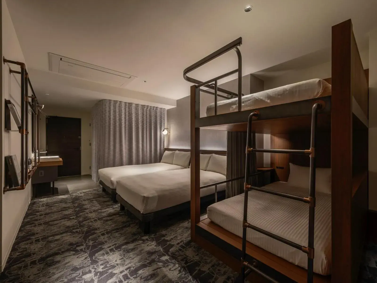 Photo of the whole room, Bed in The Lively Osaka Honmachi Photo of the whole room, Bed in The Lively Osaka Honmachi