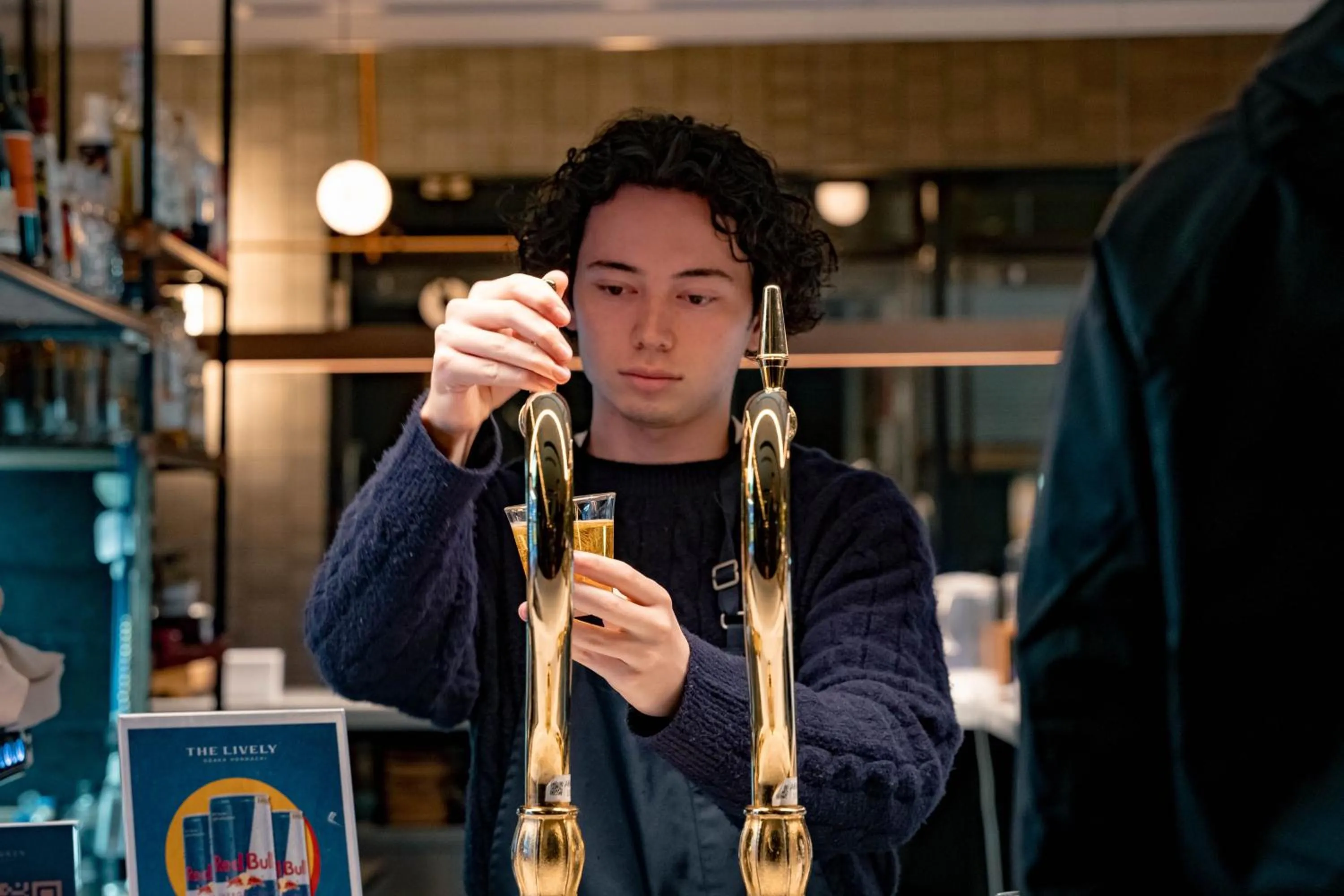 Drinks in The Lively Osaka Honmachi