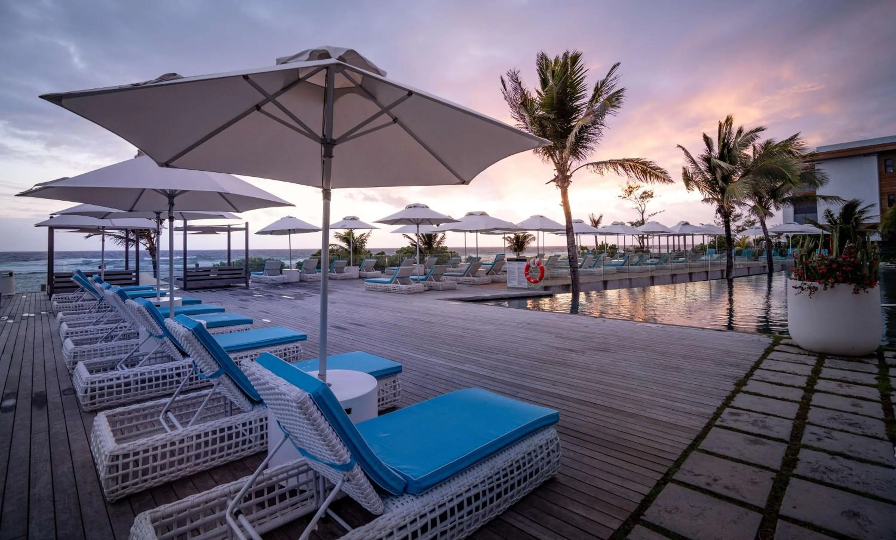 Pool view in Radisson Blu Poste Lafayette Resort & Spa (Adults Only)
