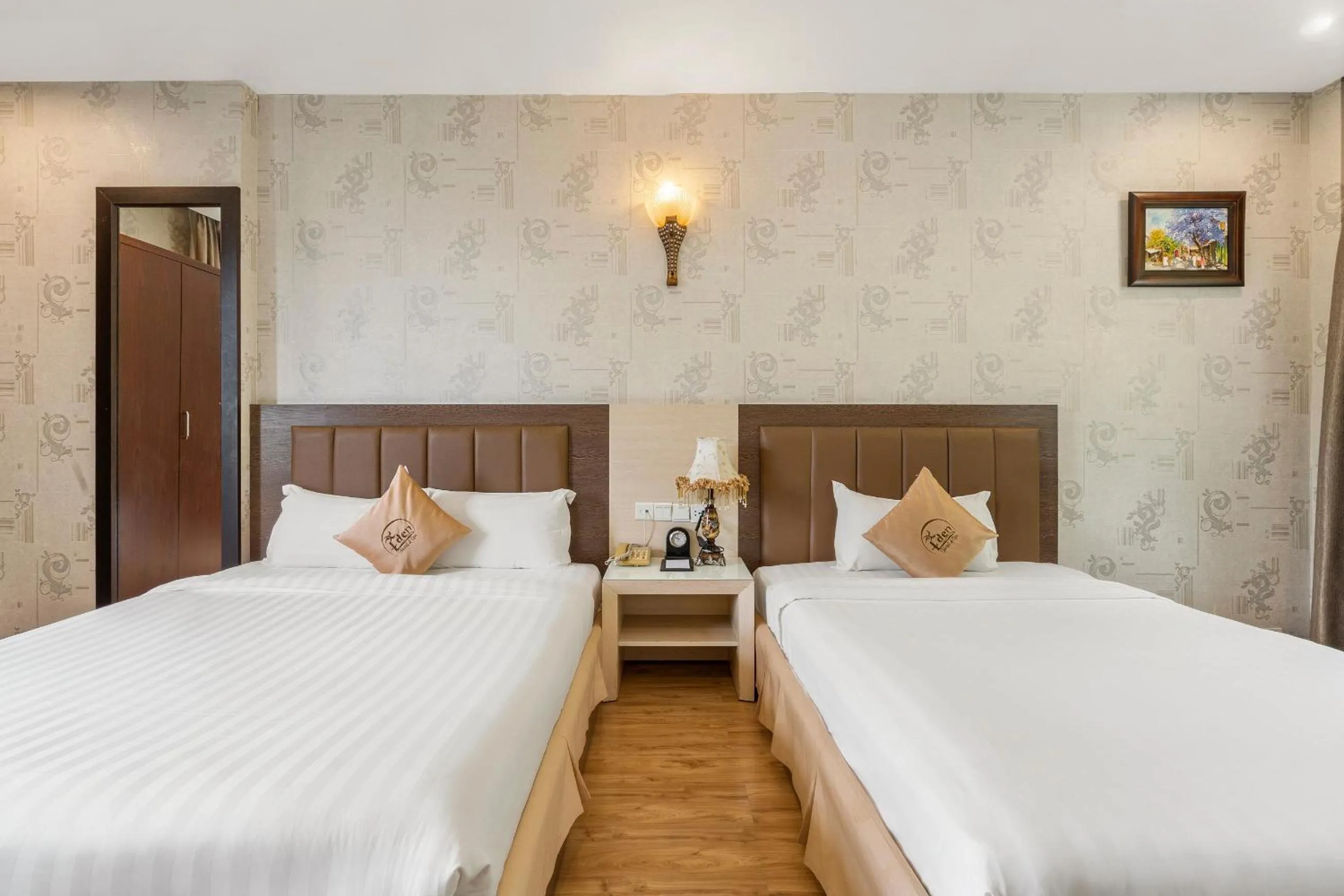 Bedroom, Bed in Eden Plaza Da Nang Hotel