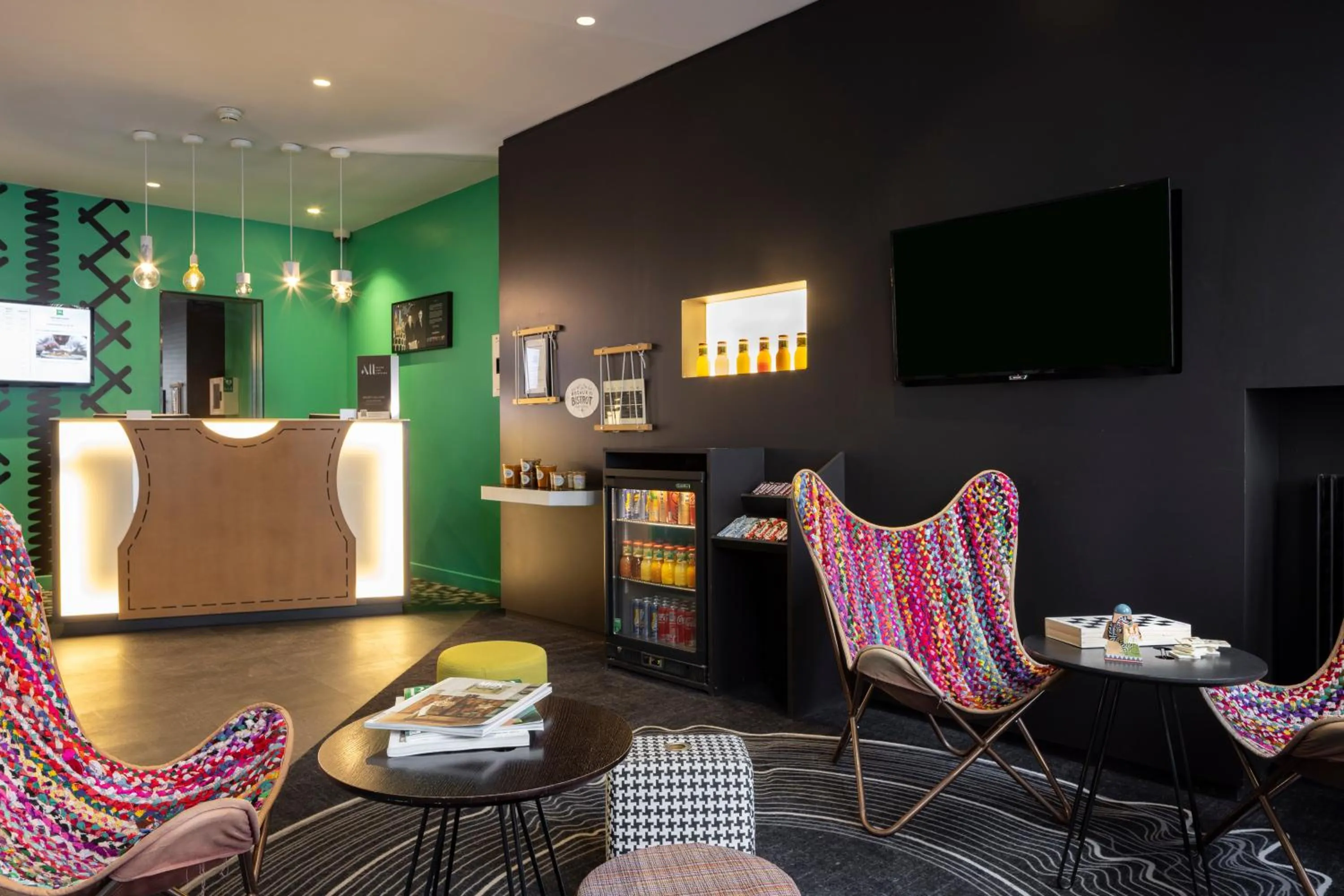 Lobby or reception in Ibis Styles Paris Gare Saint Lazare