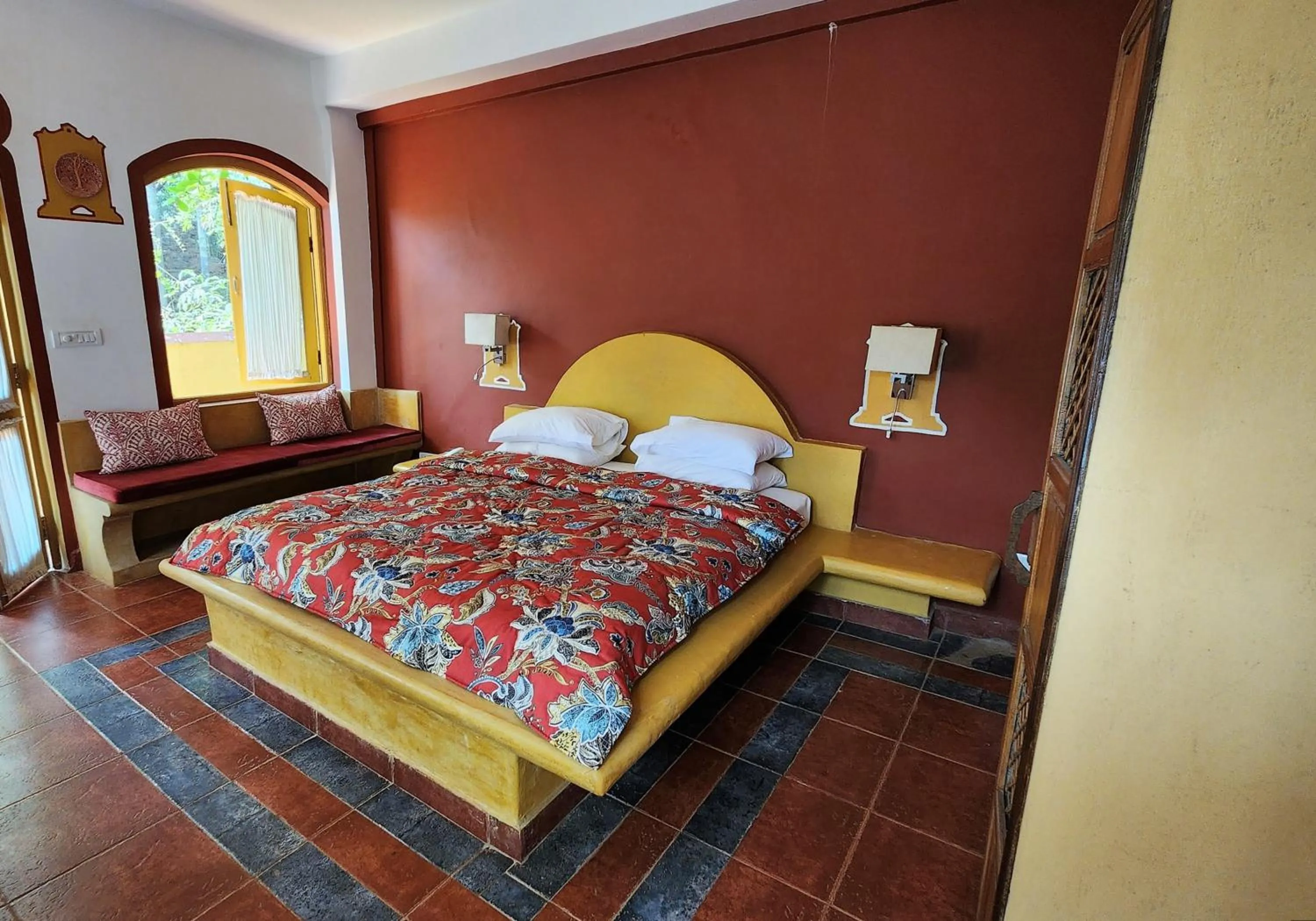 Bedroom, Bed in Casa Anjuna