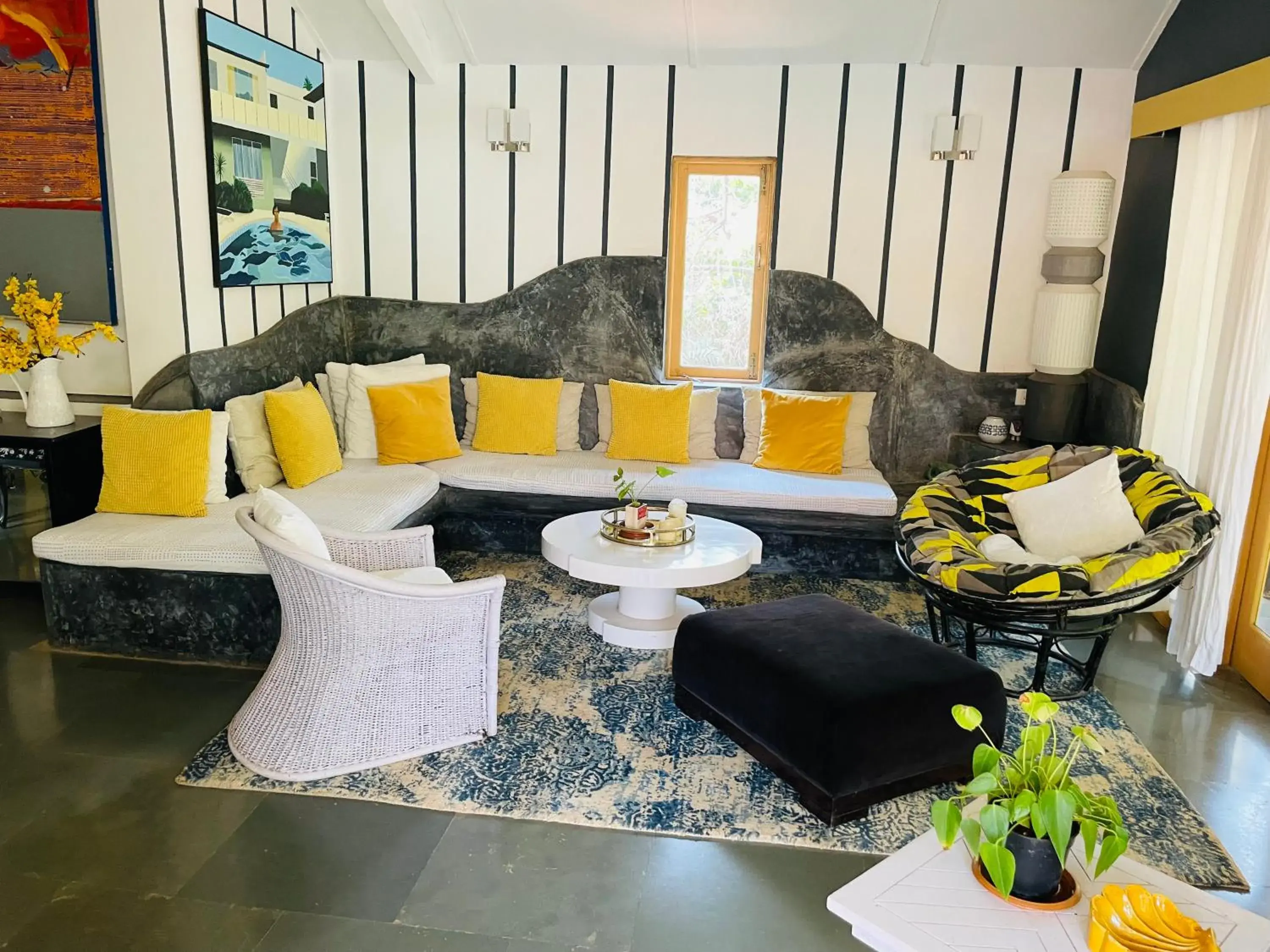 Living room in Casa Anjuna Living room in Casa Anjuna