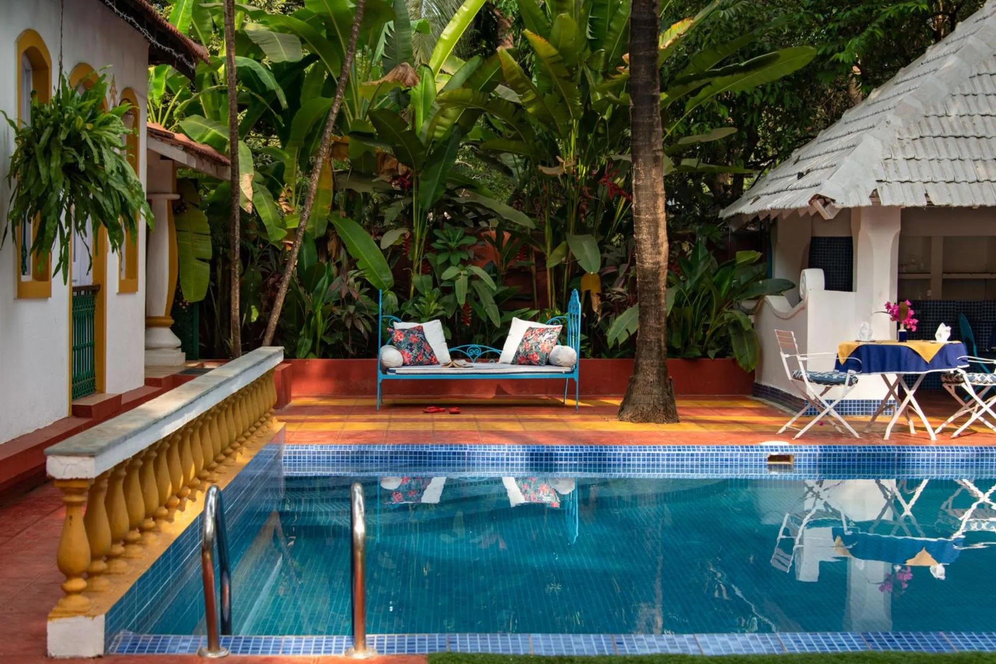 Patio in Casa Anjuna