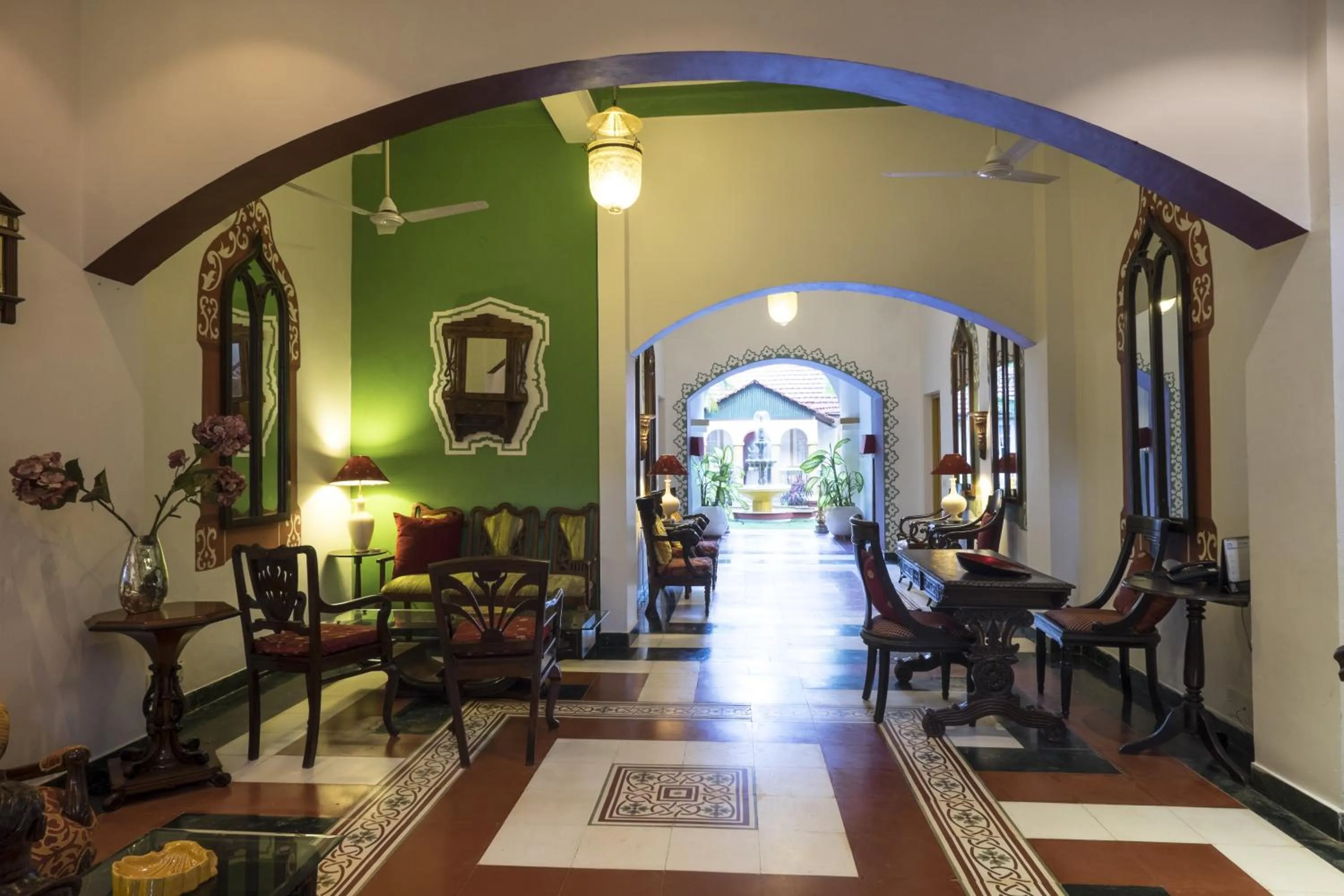 Lobby or reception in Casa Anjuna