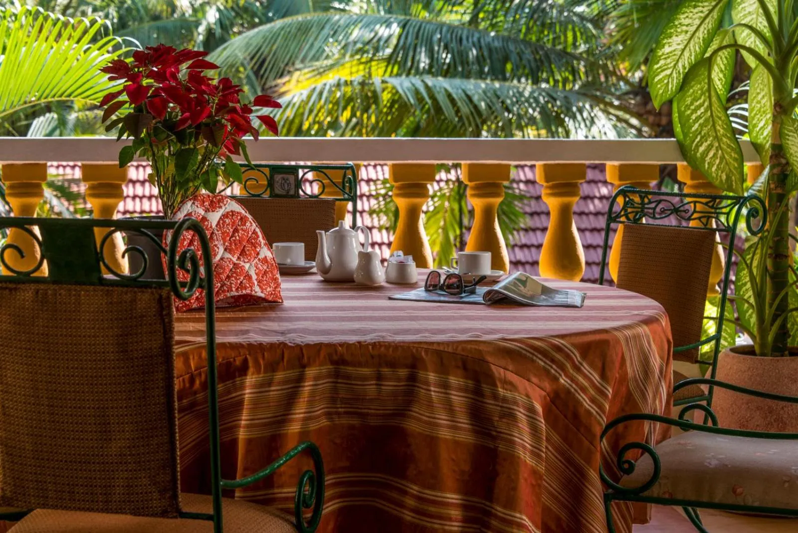 Seating area in Casa Anjuna