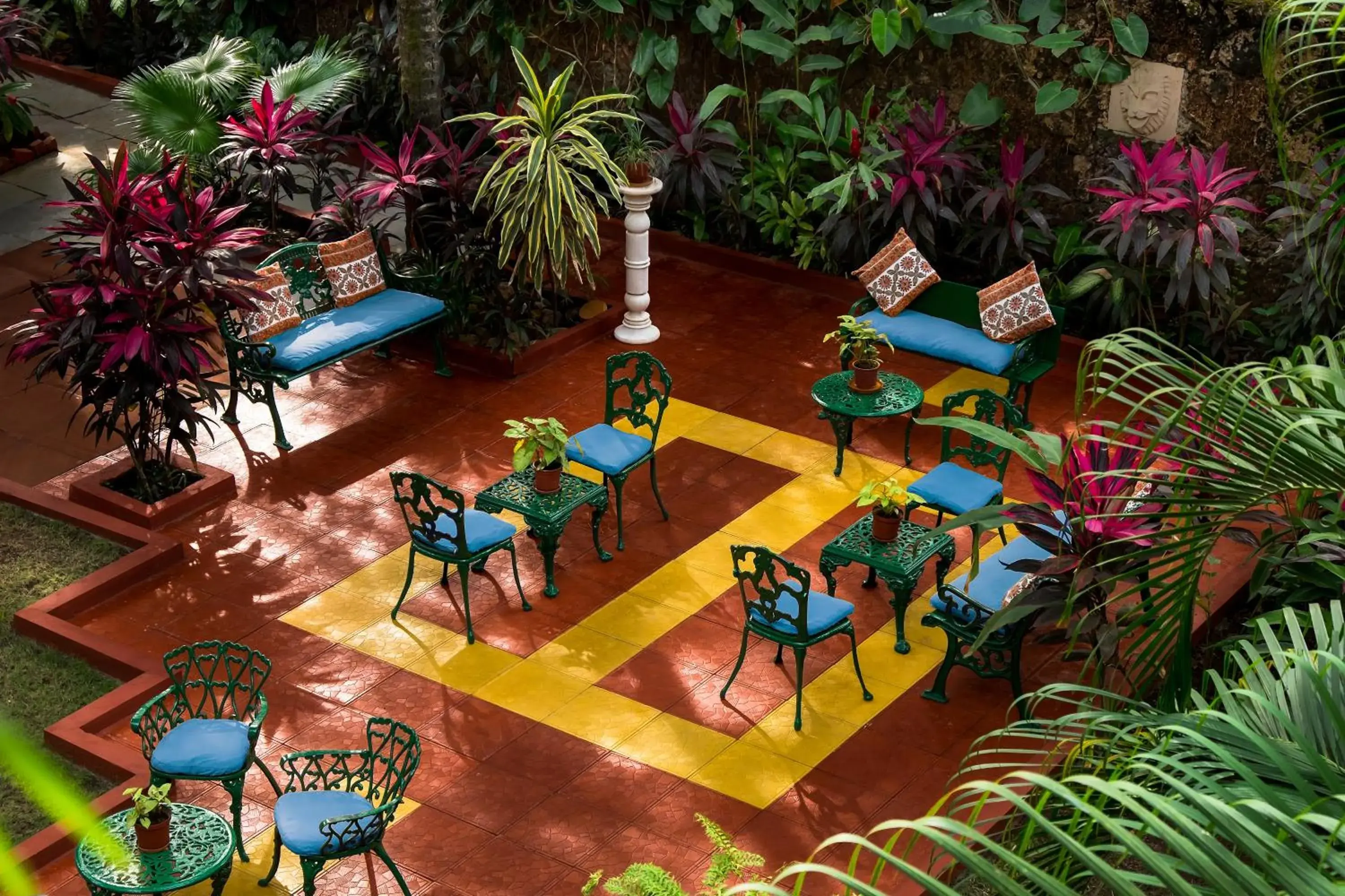 Bird's eye view in Casa Anjuna Bird's eye view in Casa Anjuna