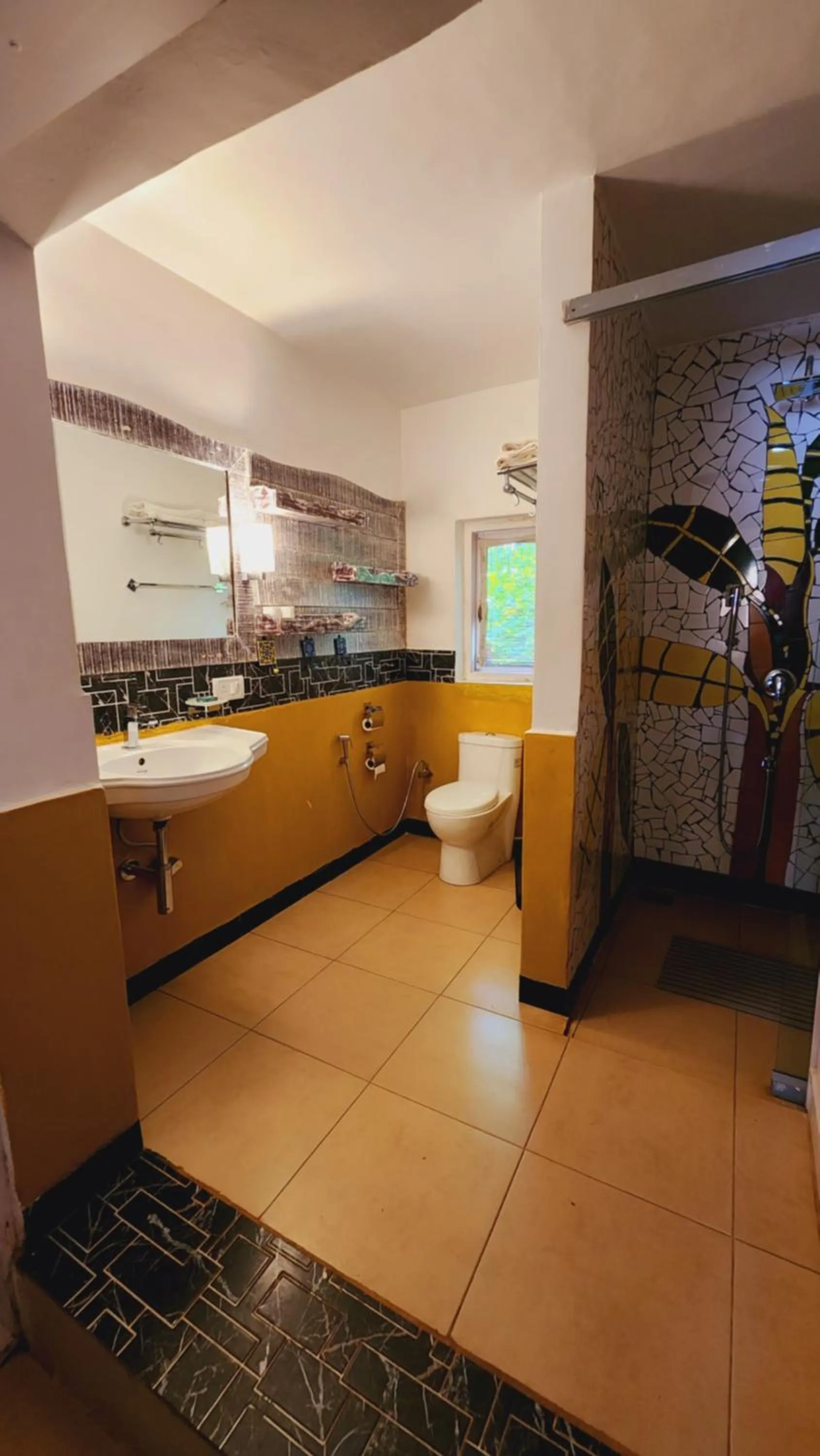 Bathroom in Casa Anjuna