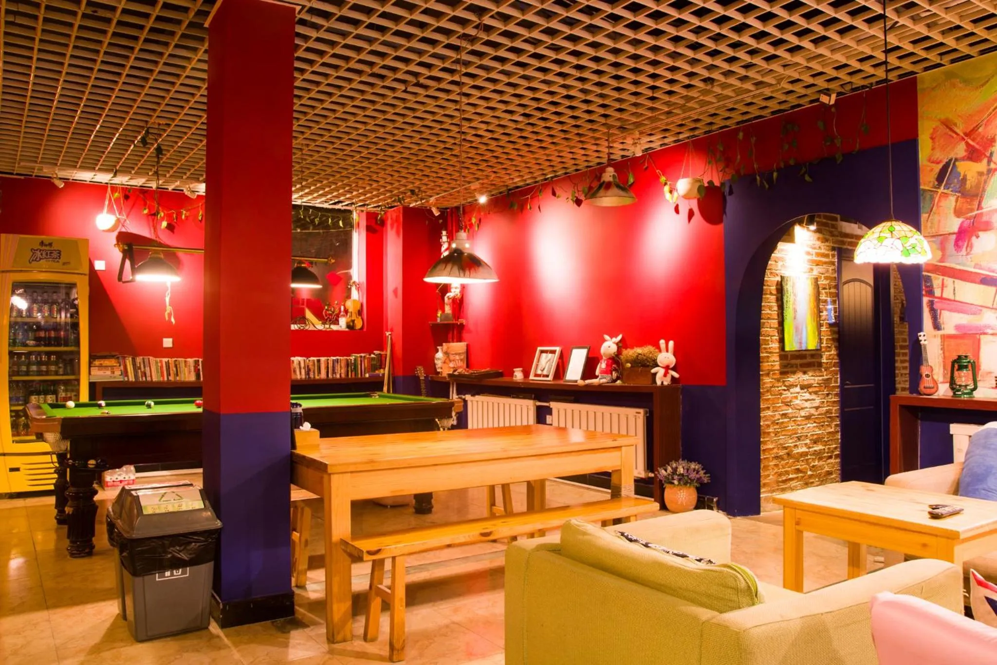 Lounge or bar in 大连天天国际青年旅社