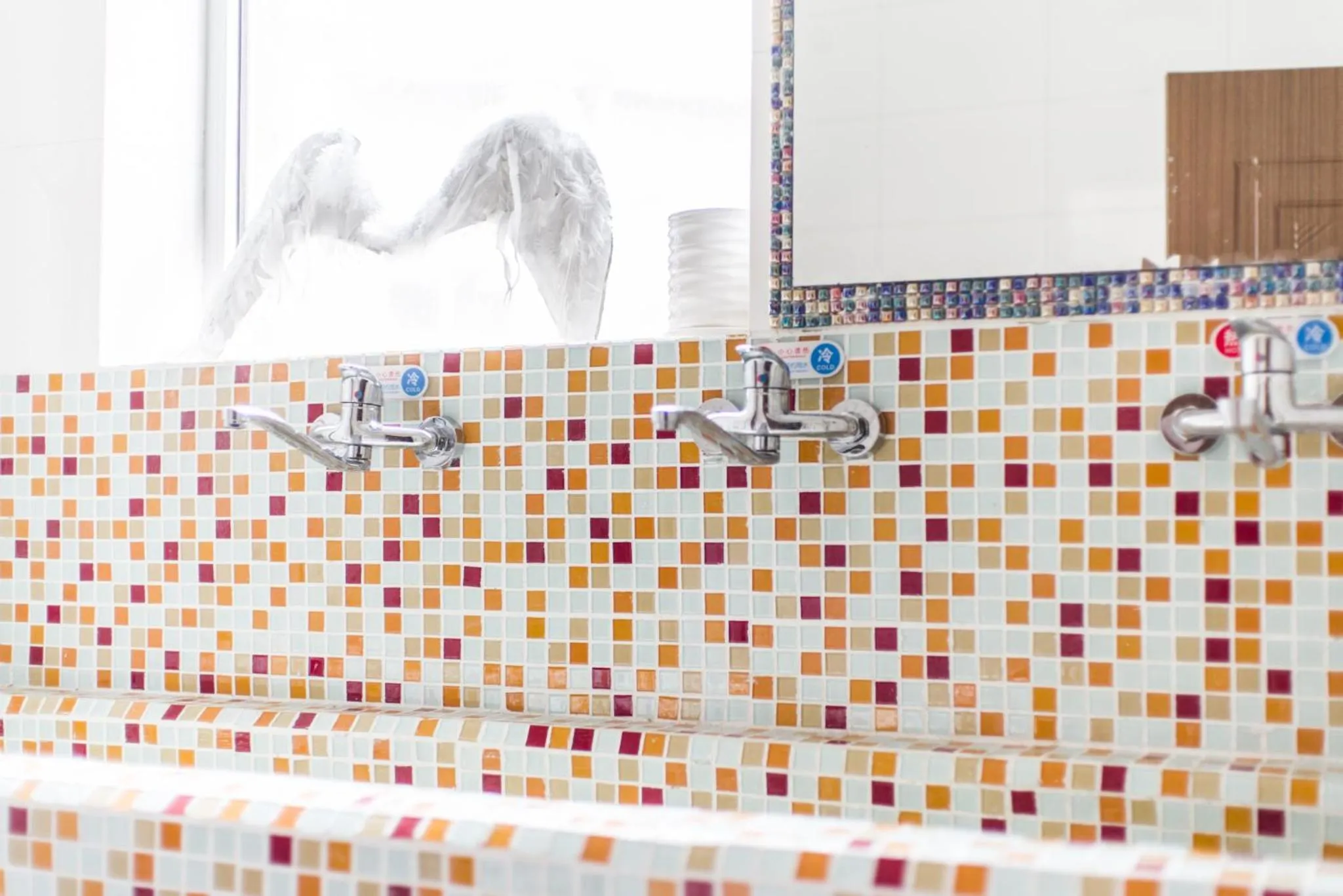 Bathroom in 大连天天国际青年旅社