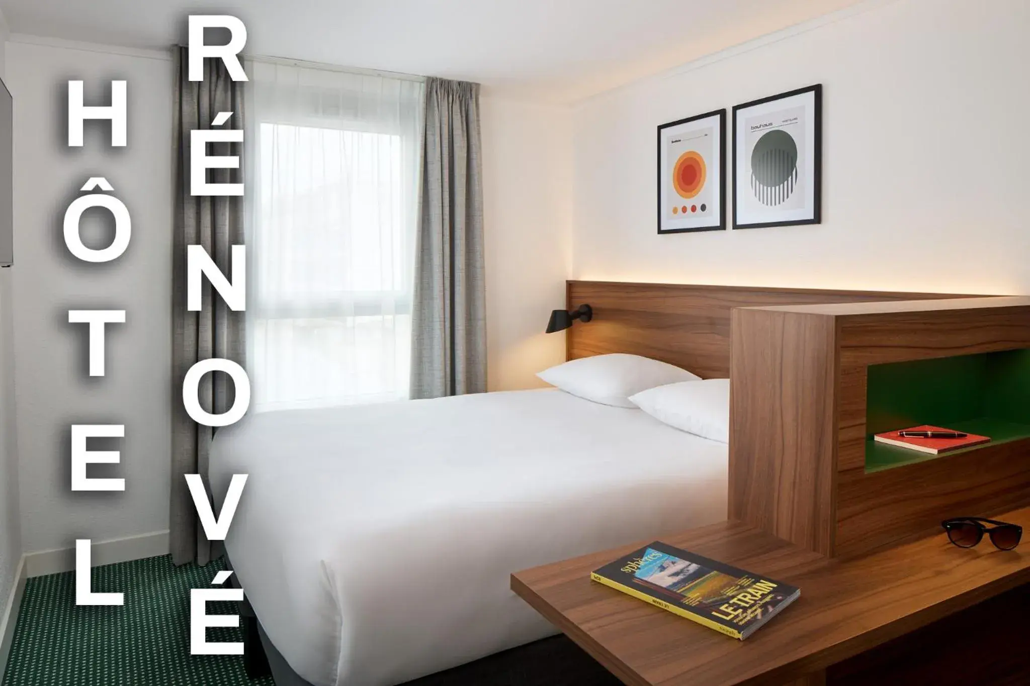 Bedroom, Bed in Timhotel Nation Bedroom, Bed in Timhotel Nation