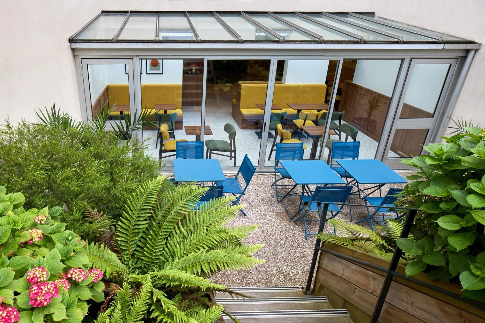 Patio in Timhotel Nation