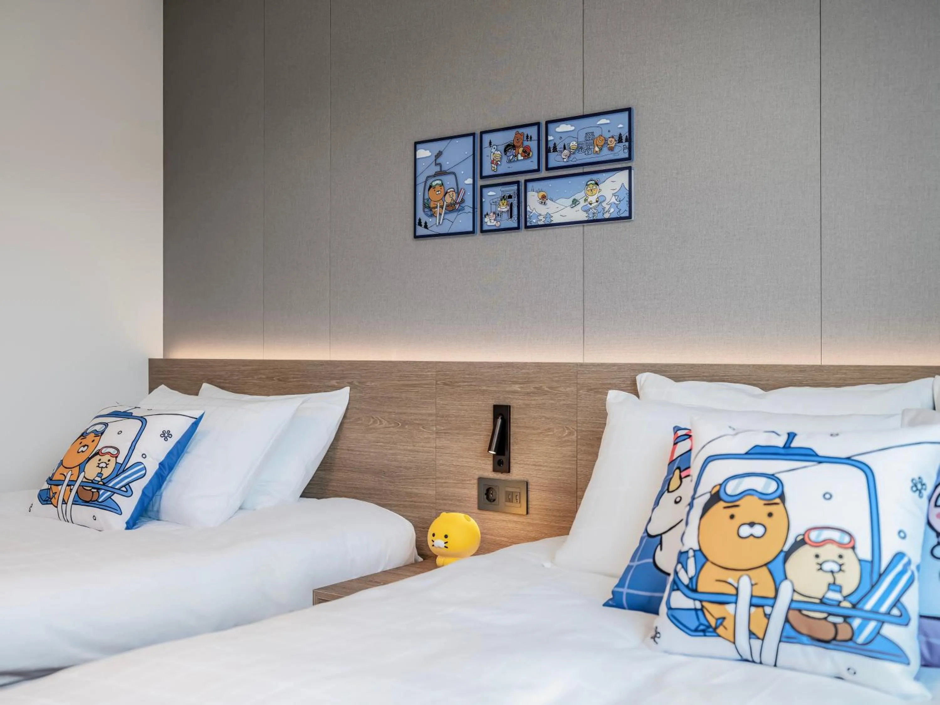 Bed in Phoenix Resort Pyeongchang