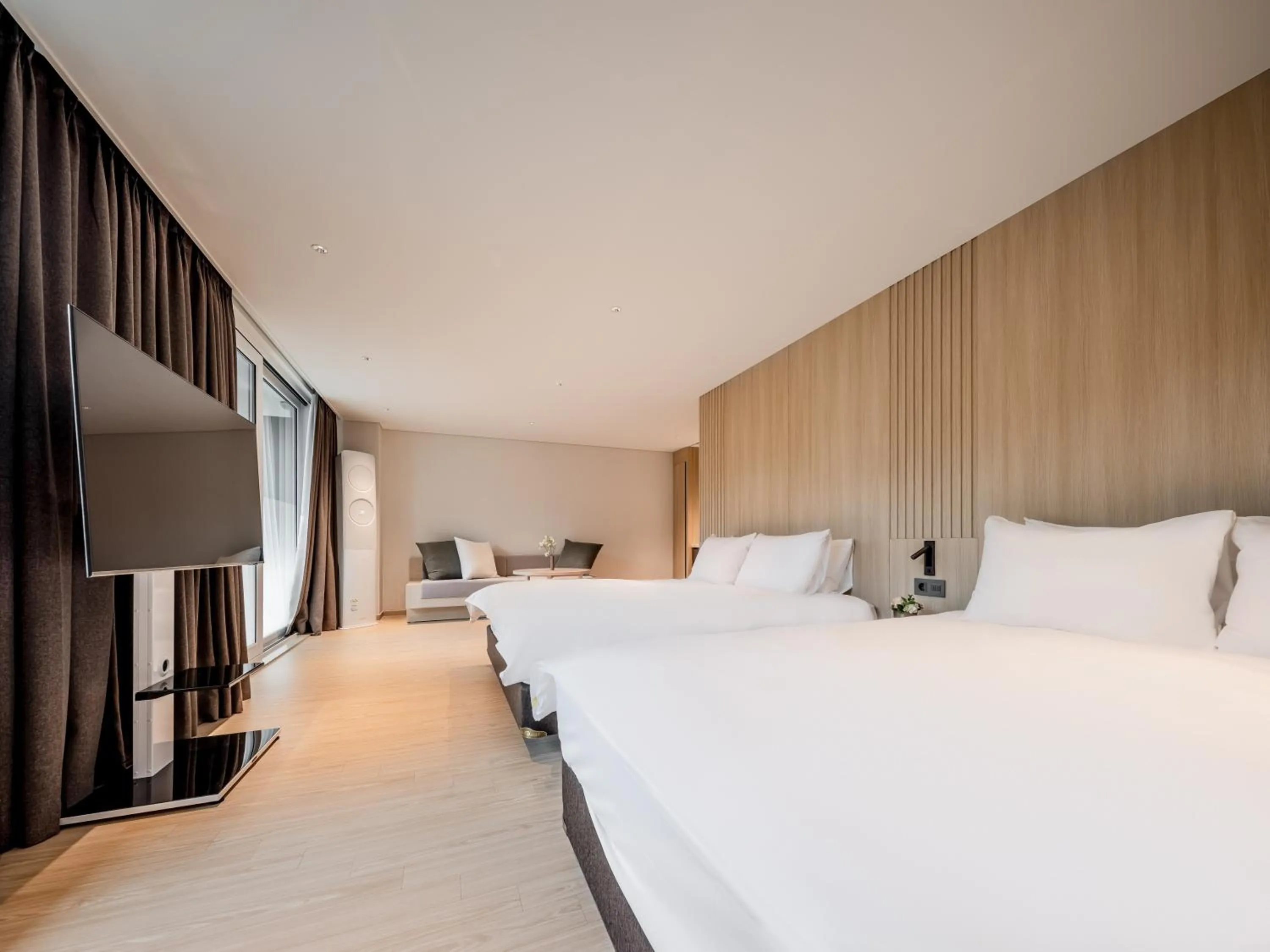 Bed in Phoenix Resort Pyeongchang