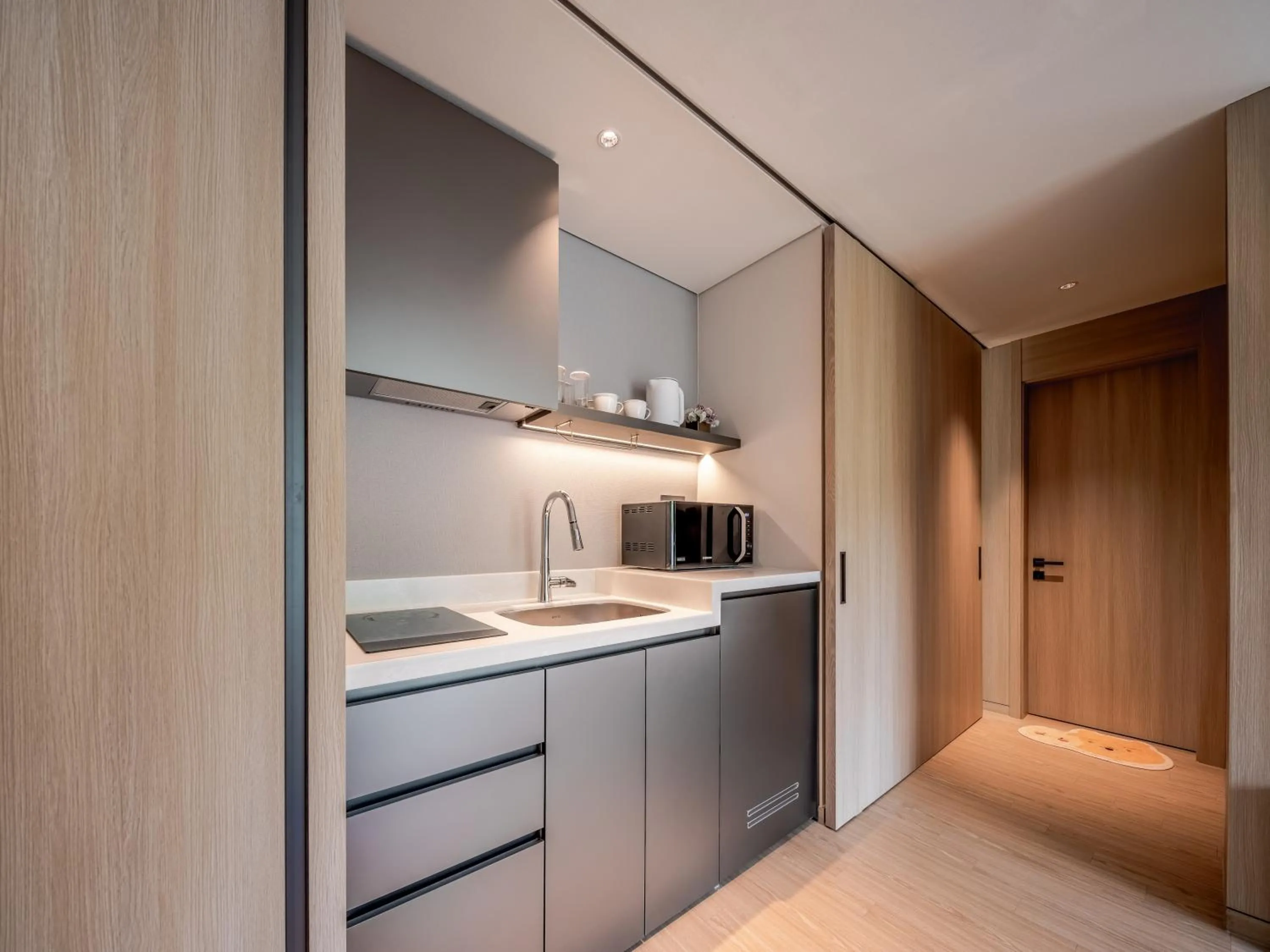 Kitchen or kitchenette in Phoenix Resort Pyeongchang