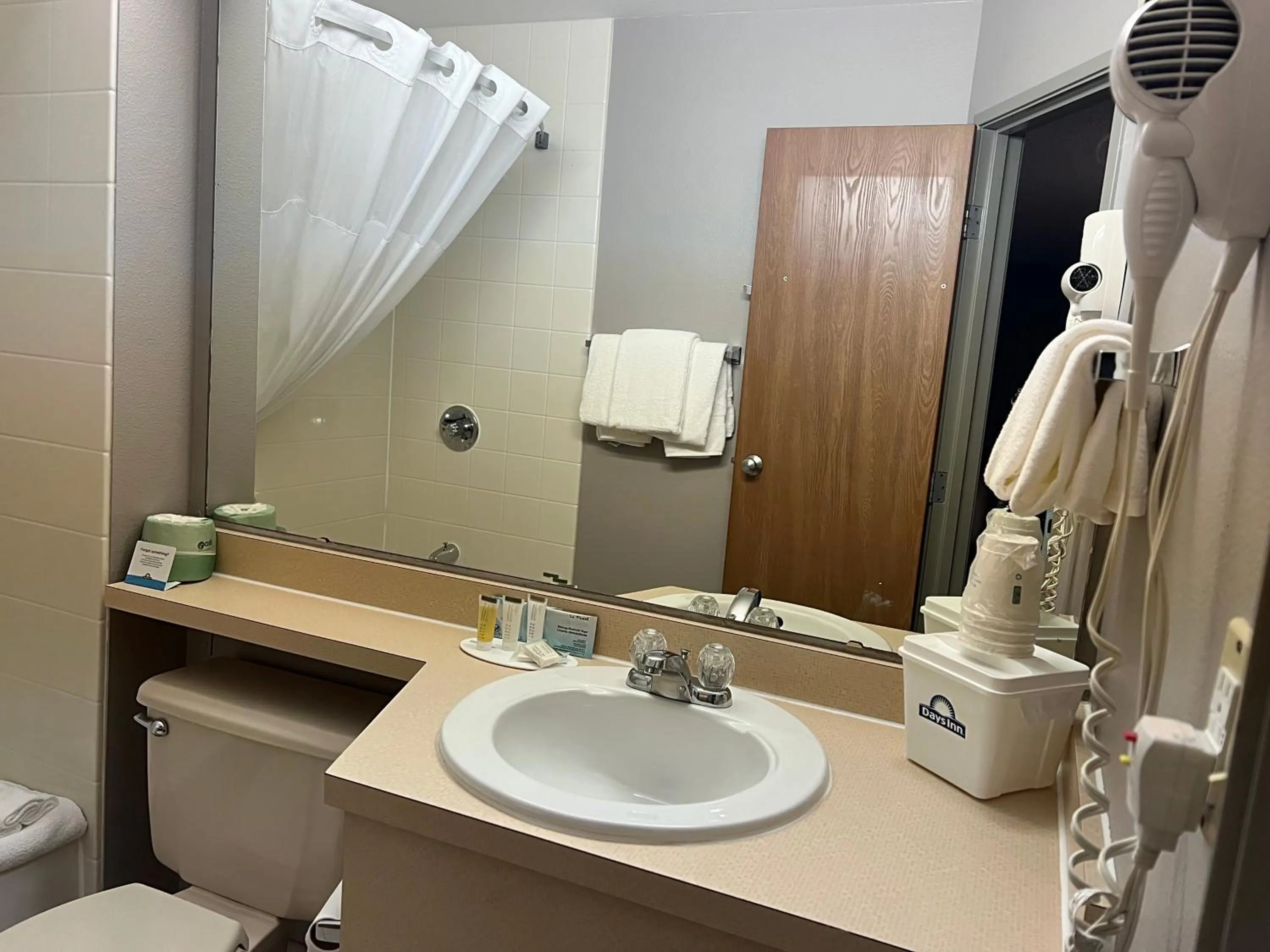 Bathroom in Days Inn by Wyndham Coeur d'Alene