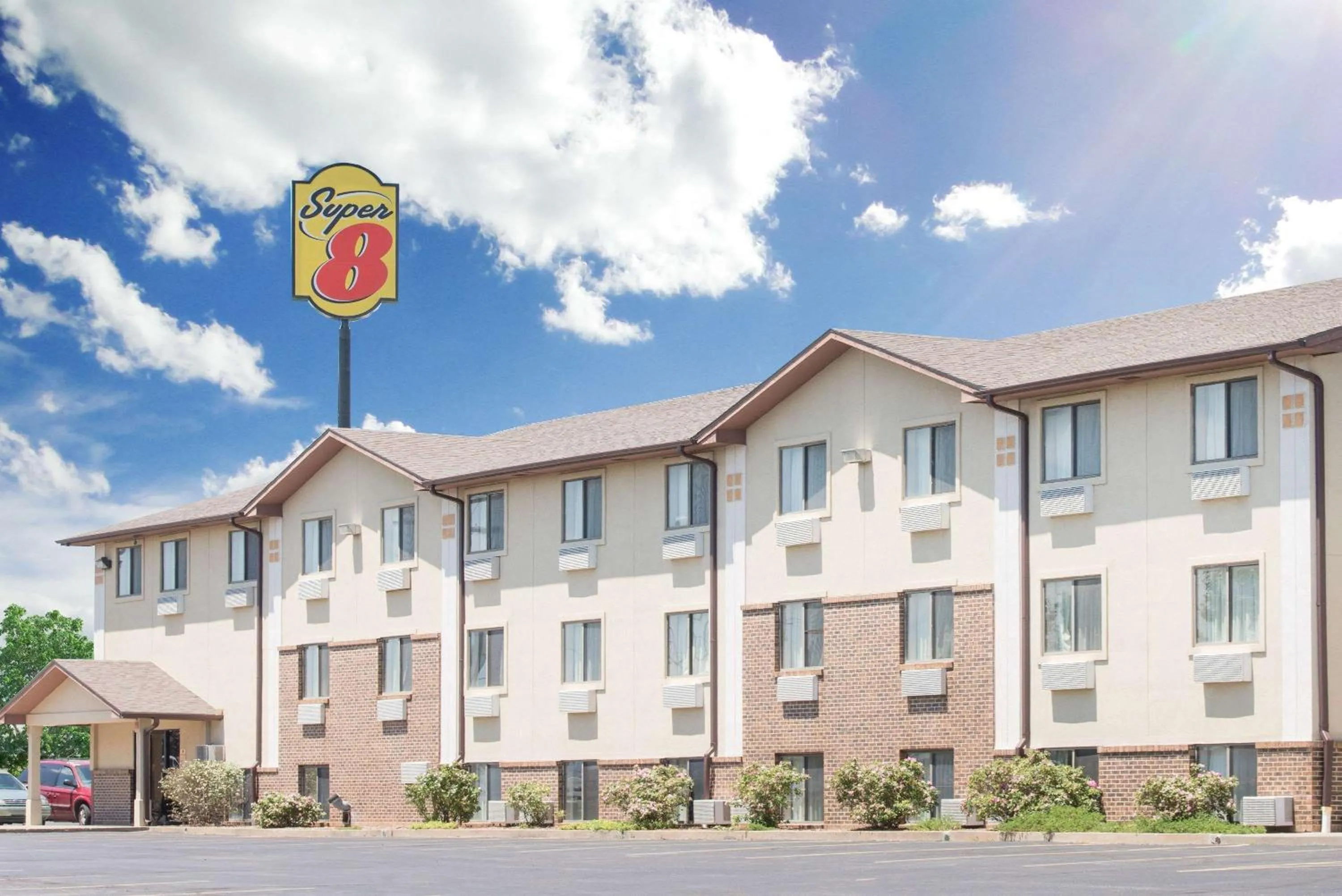 Property building in Super 8 by Wyndham Abilene KS