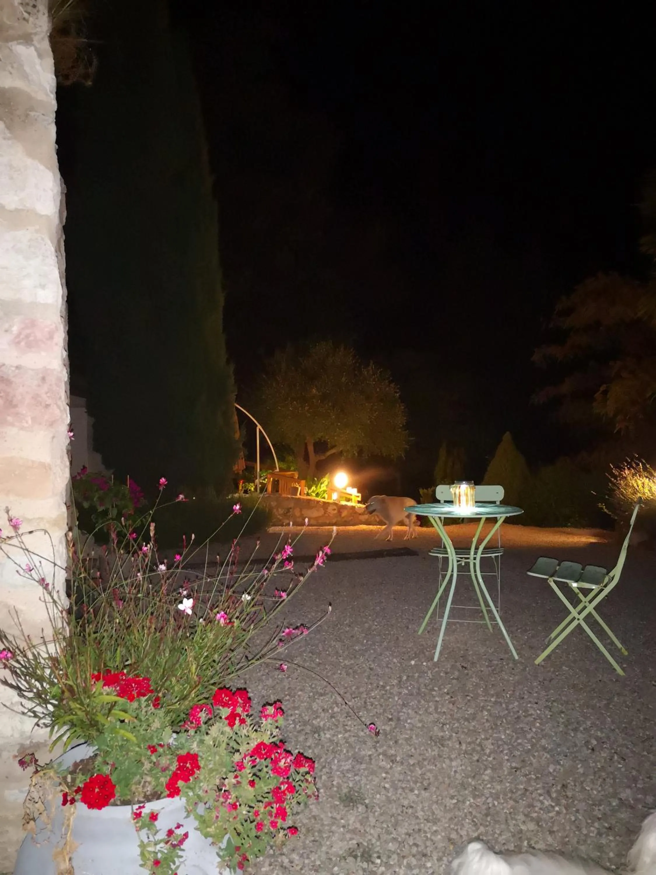 Patio in Castel Mazars