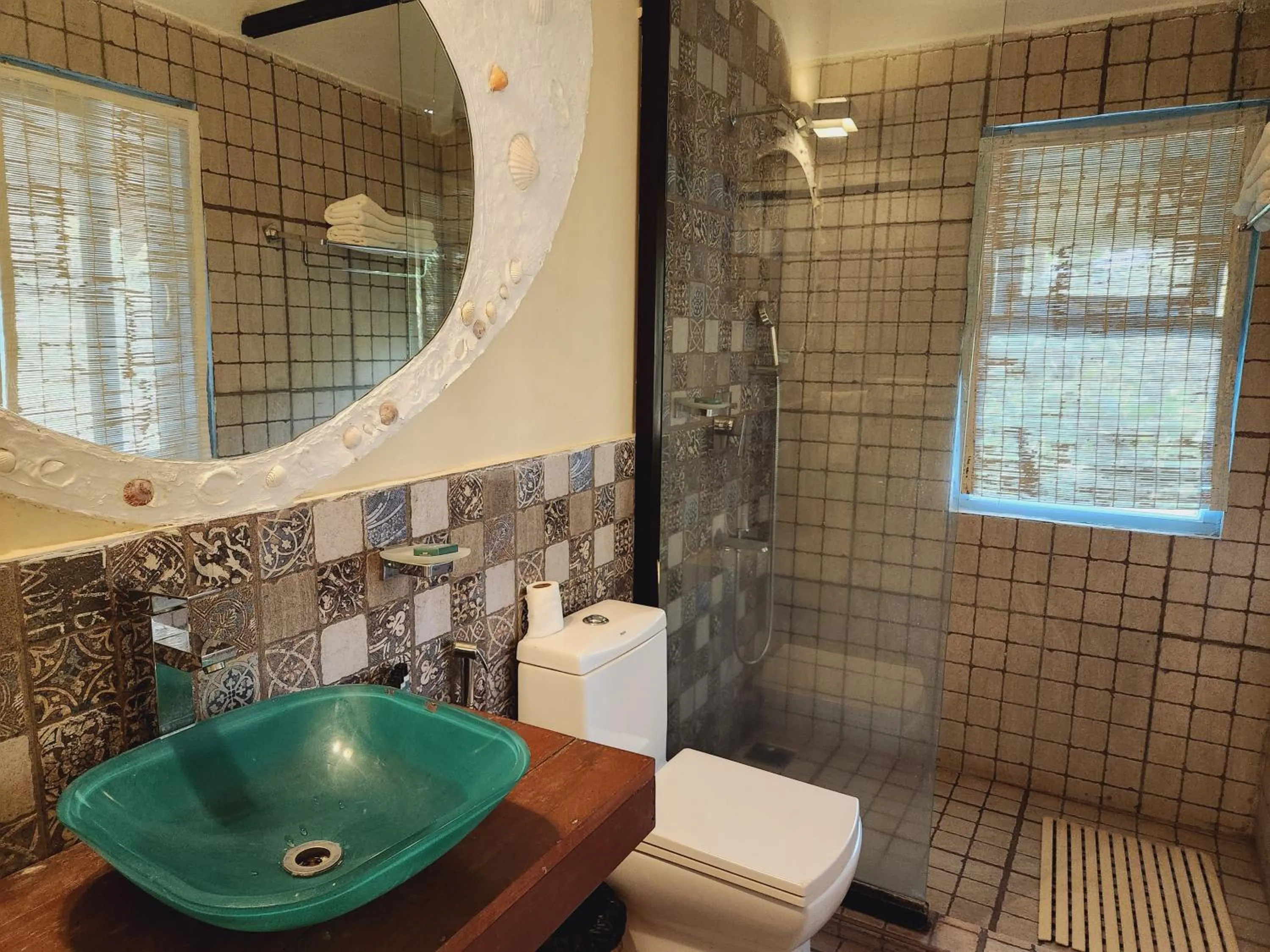 Bathroom in Casa Vagator