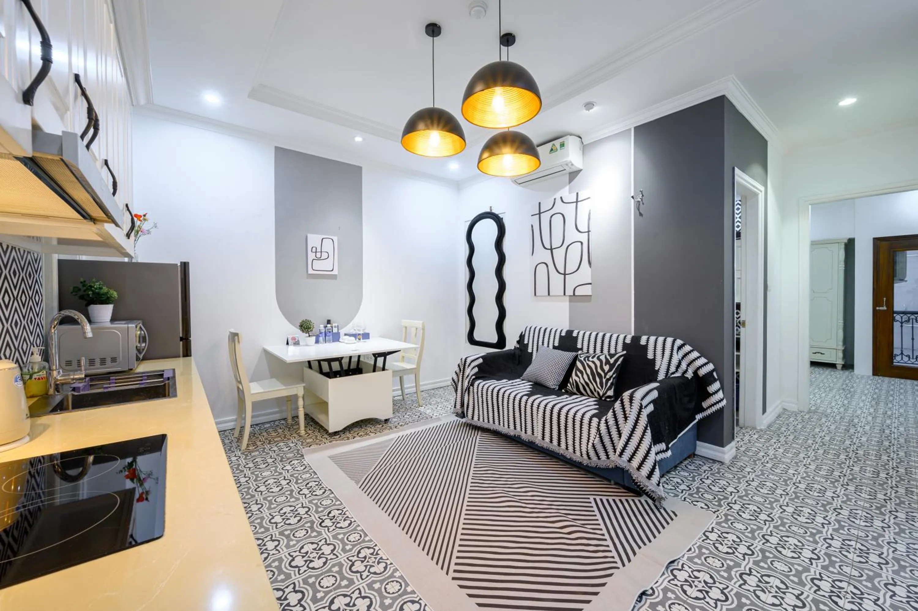 kitchen in Libra Hotel Residence by Luxe Paradise