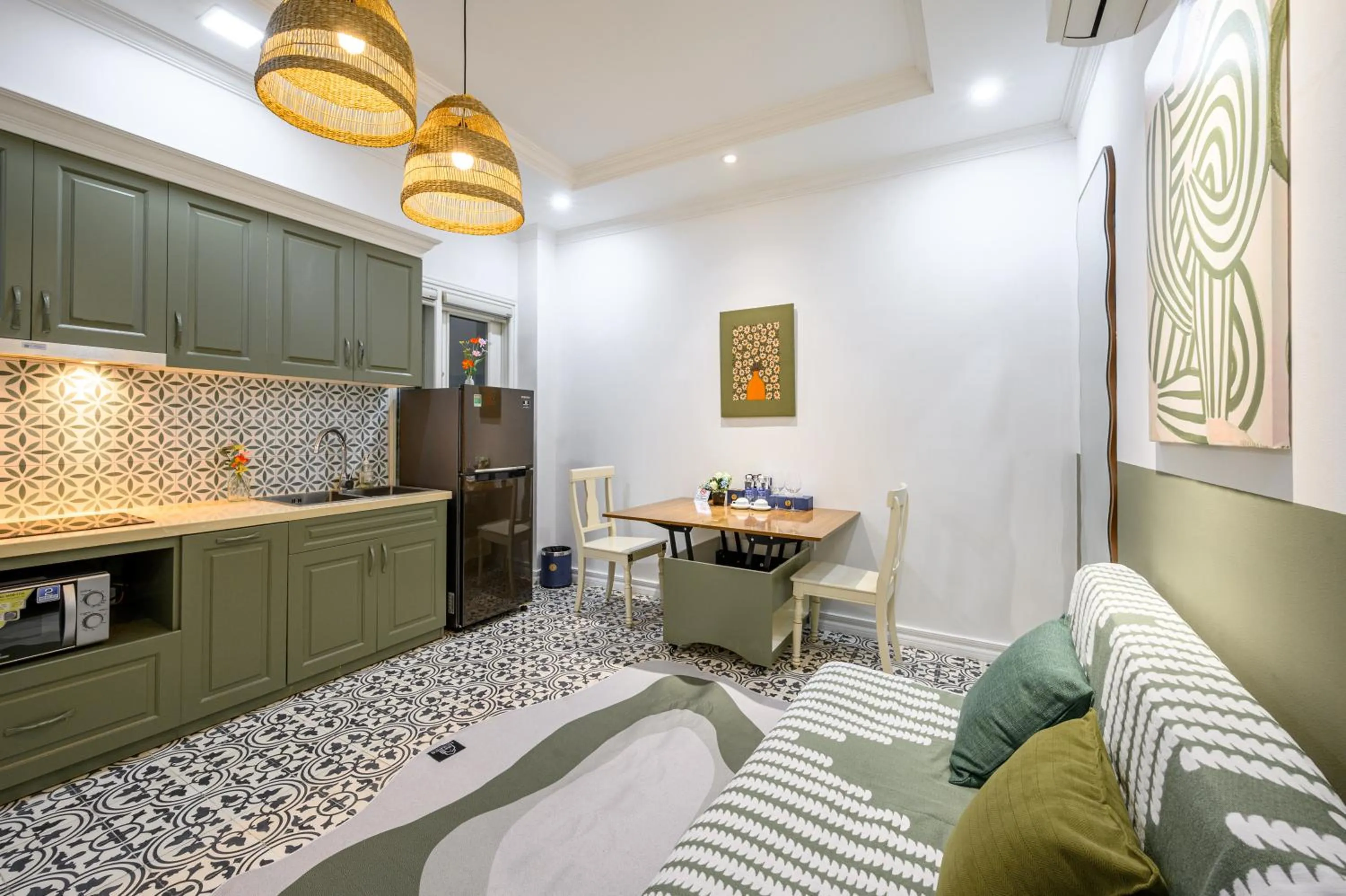 kitchen in Libra Hotel Residence by Luxe Paradise