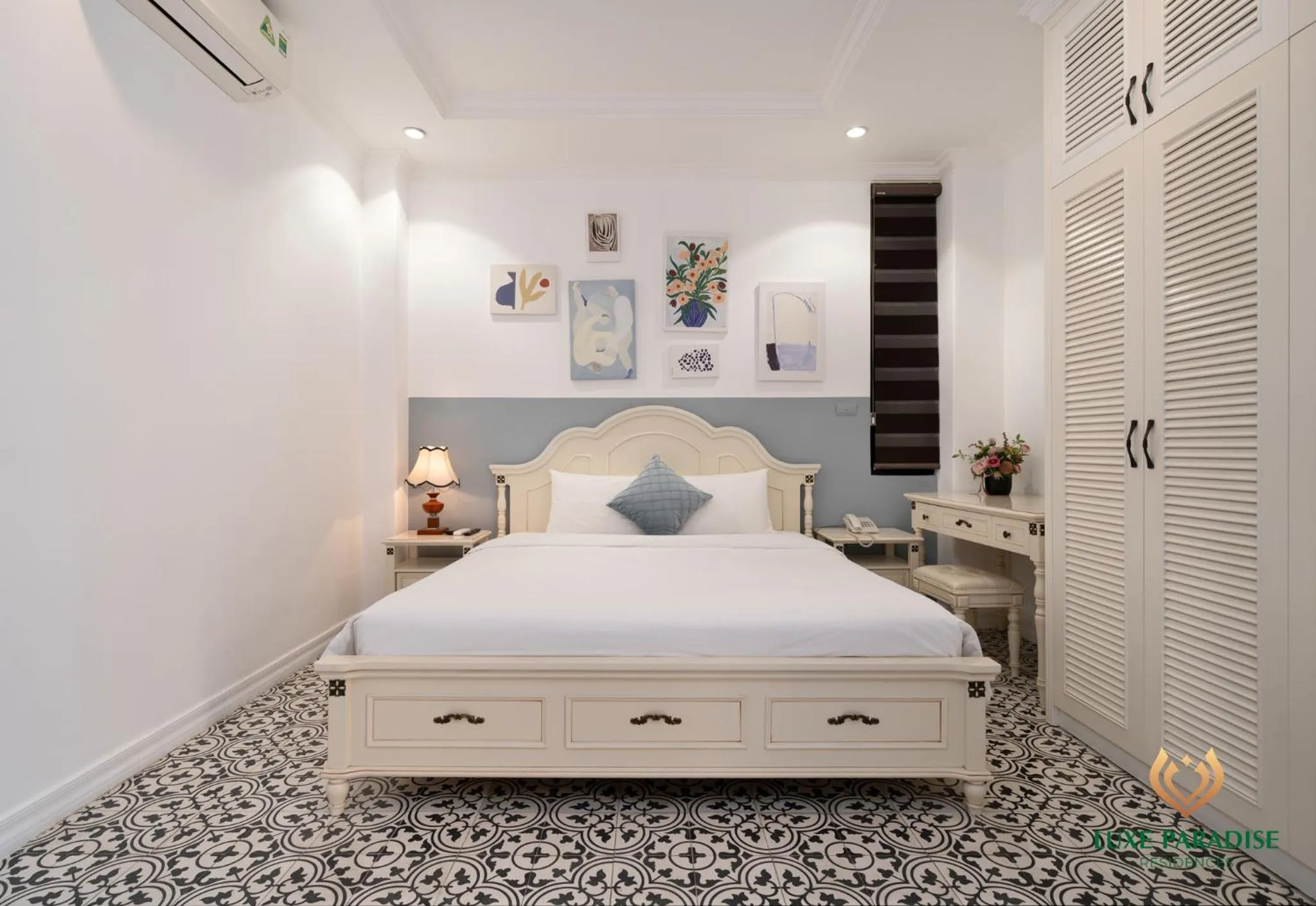 Bed in Libra Hotel Residence by Luxe Paradise