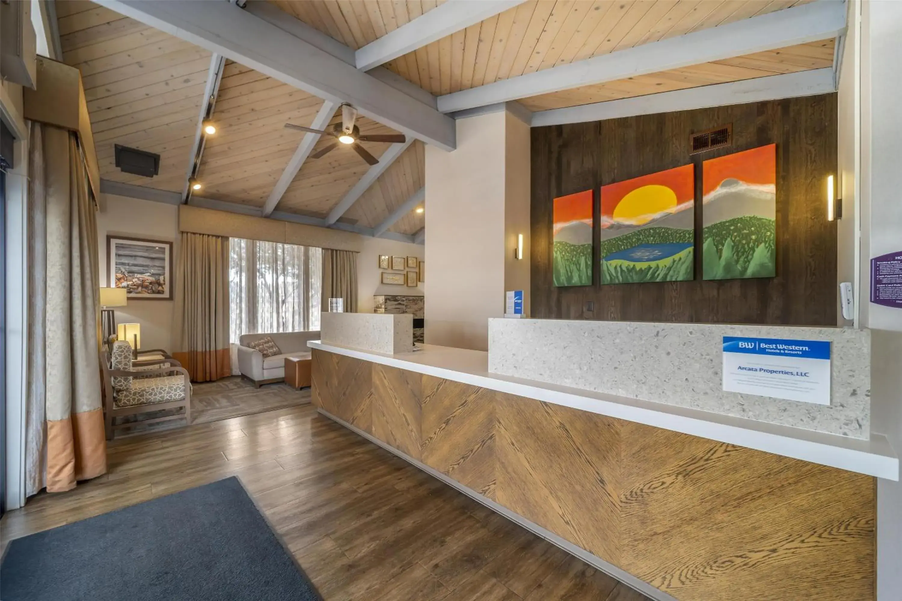 Lobby or reception in Best Western Arcata Inn Lobby or reception in Best Western Arcata Inn