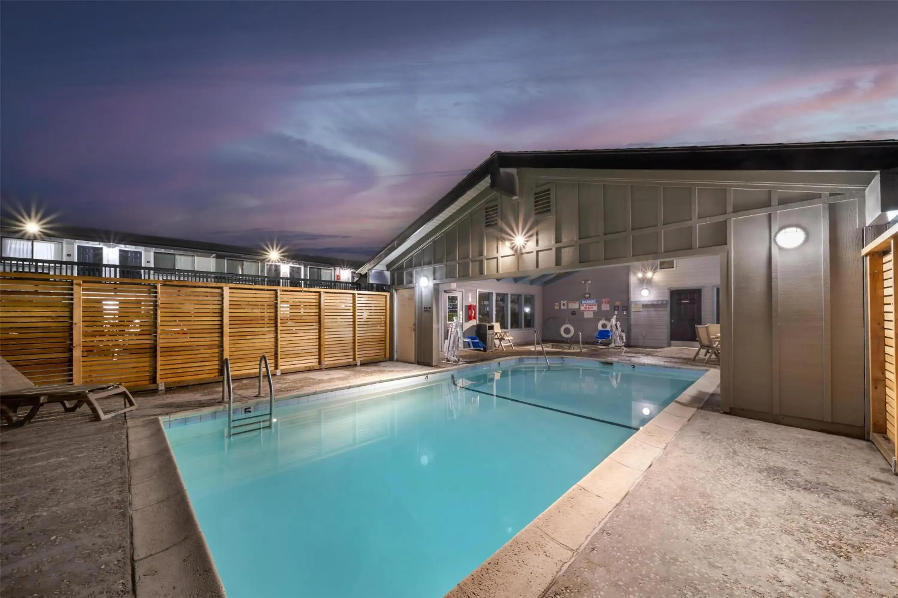 Pool view in Best Western Arcata Inn Pool view in Best Western Arcata Inn