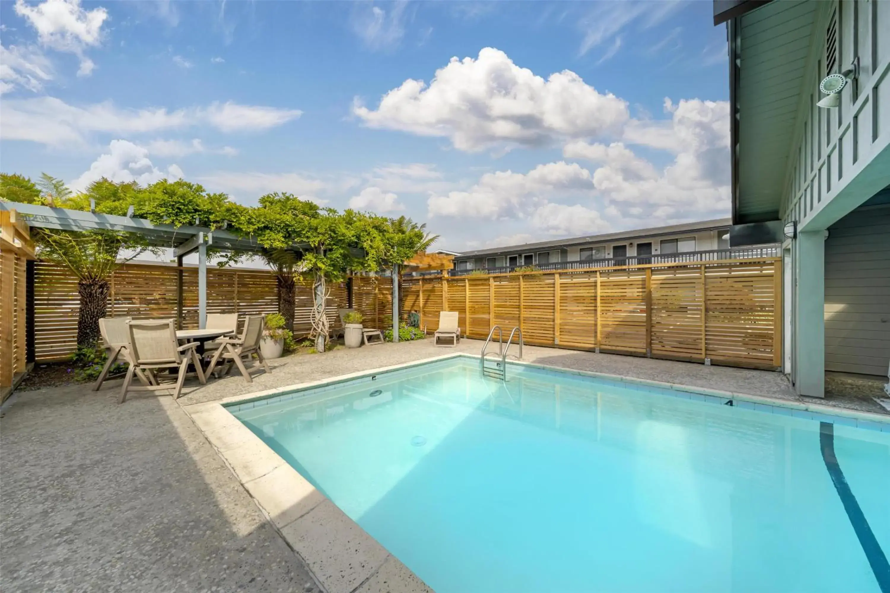 Pool view in Best Western Arcata Inn Pool view in Best Western Arcata Inn