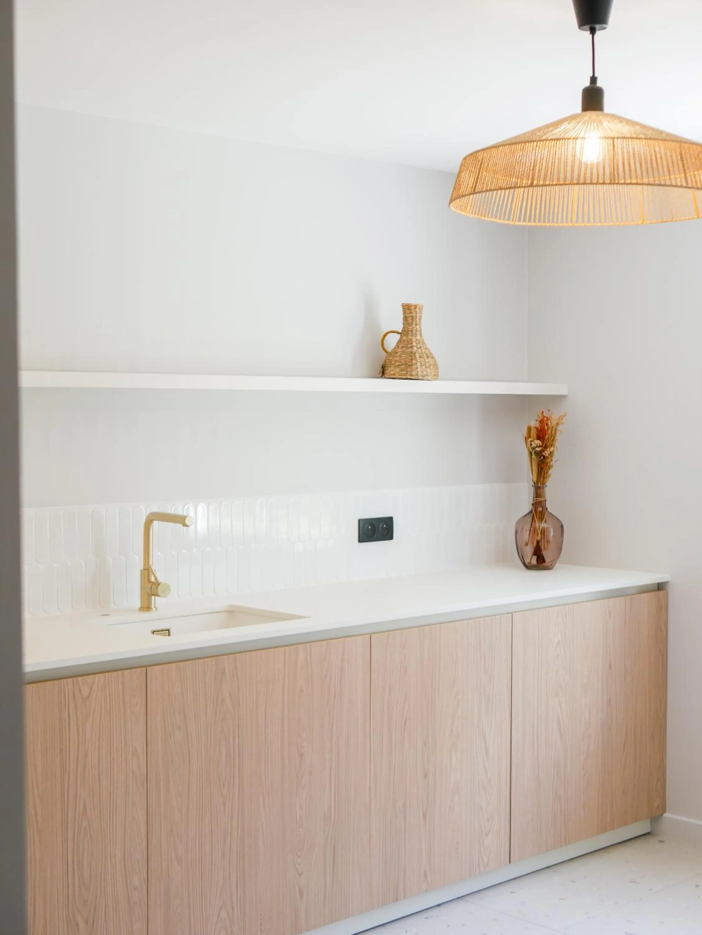 Kitchen or kitchenette in Best Western Le Bois de la Marche