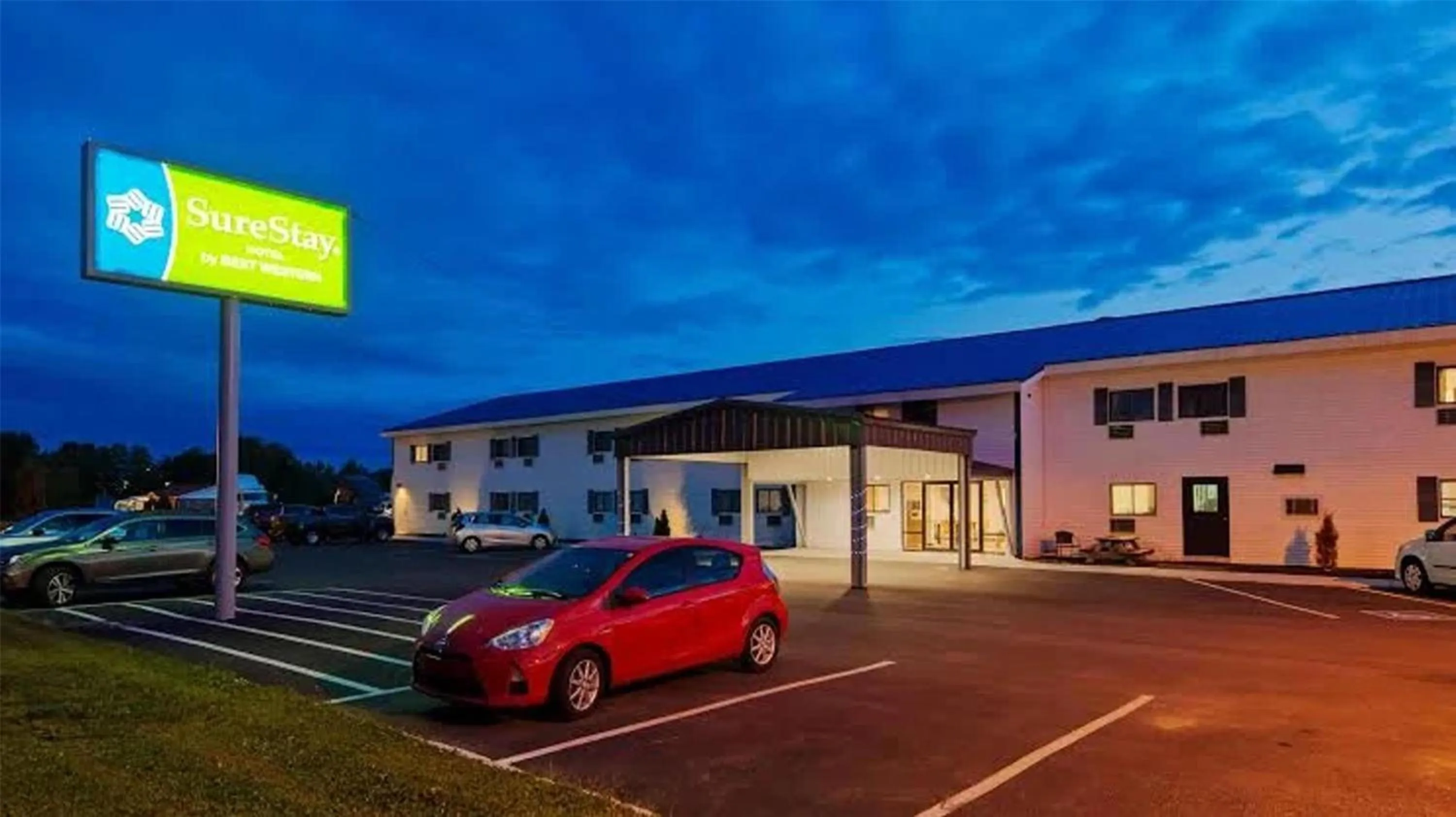 Property building in SureStay by Best Western Presque Isle