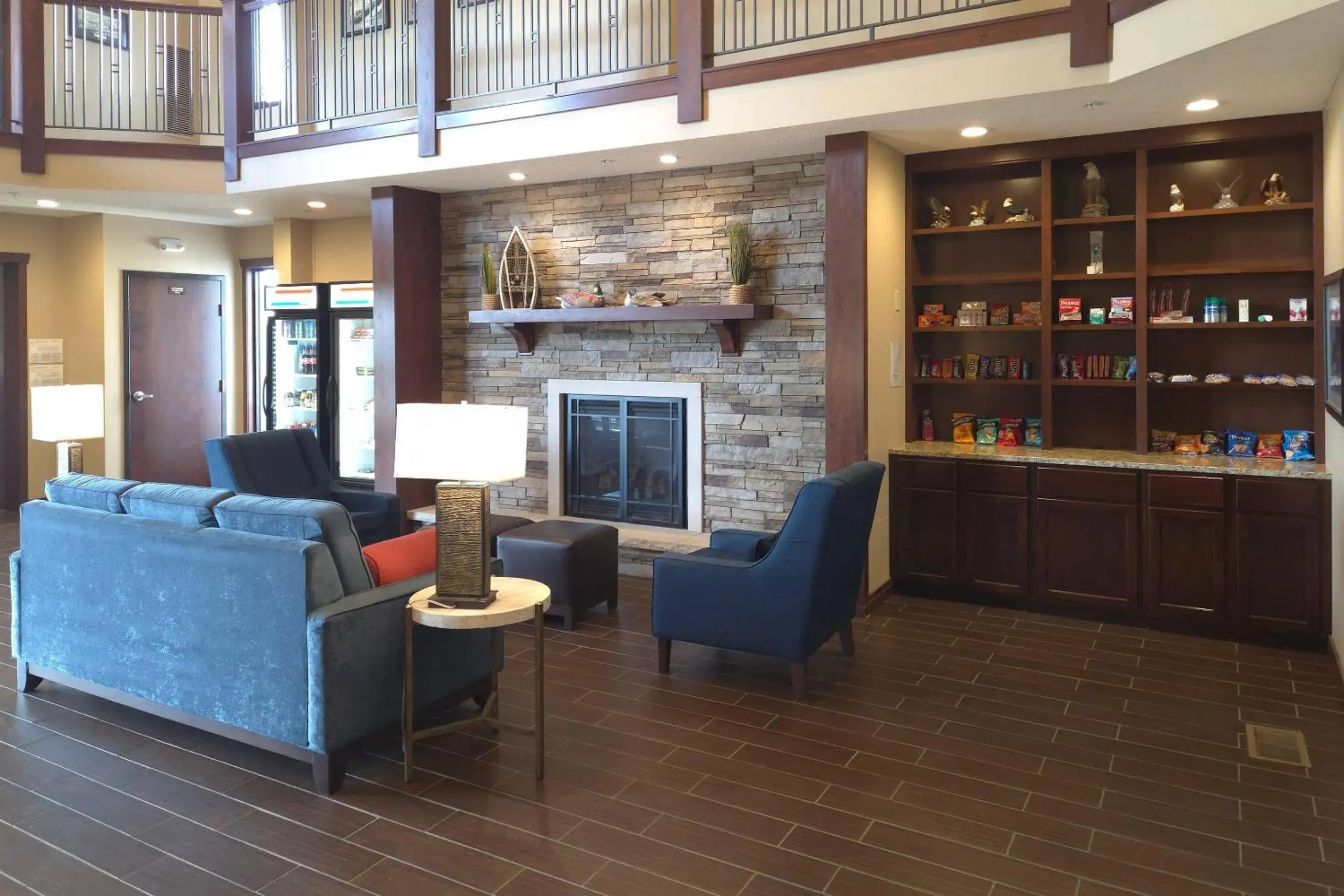 Lobby or reception in MainStay Suites LeClaire - Quad Cities Lobby or reception in MainStay Suites LeClaire - Quad Cities